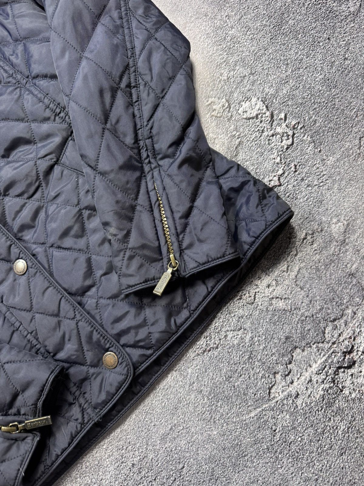Barbour Barbour International Quilted Jacket — Classic Moto Style Size M / US 6-8 / IT 42-44 - 4 Thumbnail