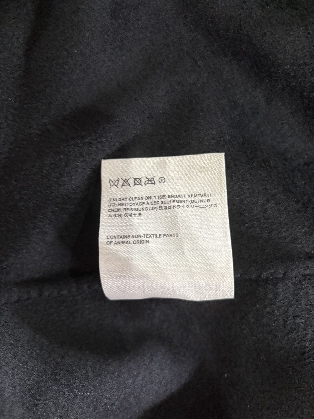 Acne Studios ACNE STUDIOS CHAD COAT CASHMERE OVERCOAT MEDIUM 50 BLACK Size US M / EU 48-50 / 2 - 7 Thumbnail