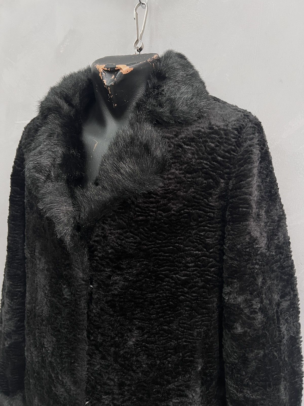 Hysteric Glamour Vintage Faux Fur Long Jakcet Black Coat if six was nine Size US M / EU 48-50 / 2 - 3 Thumbnail