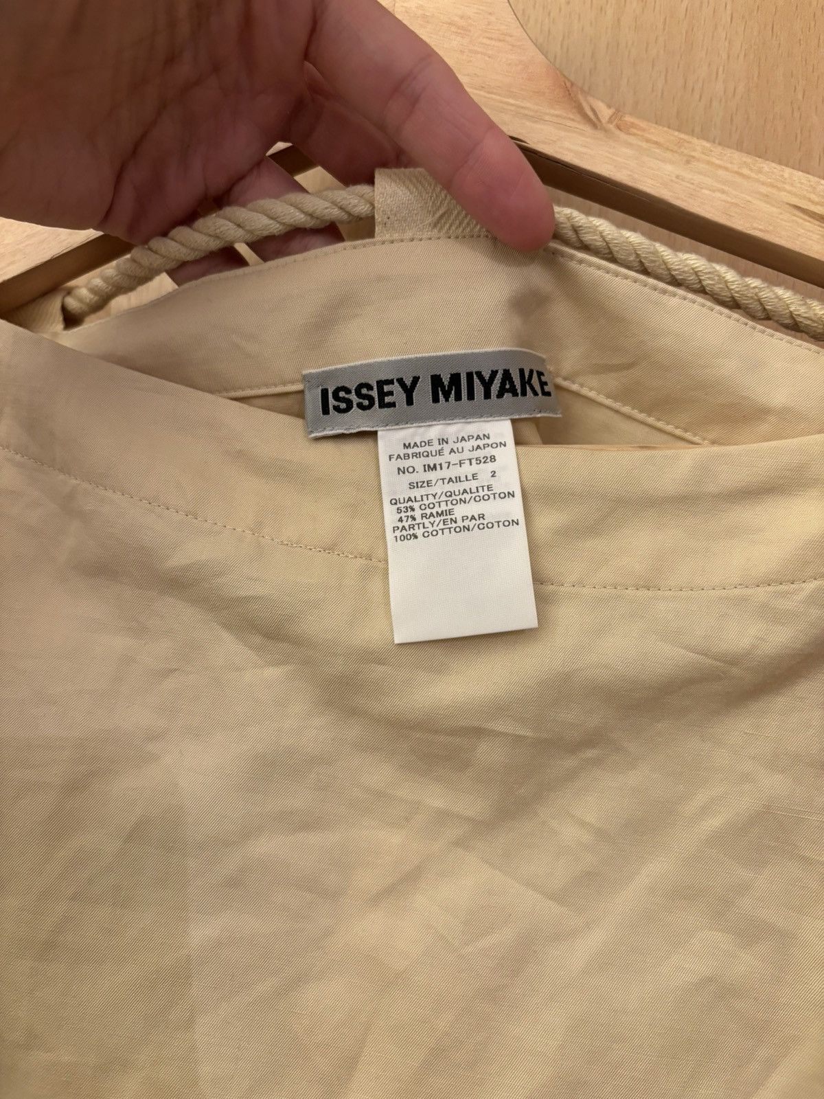 Issey Miyake ISSEY MIYAKE TOP Size XXS / US 00 / IT 34 - 3 Thumbnail