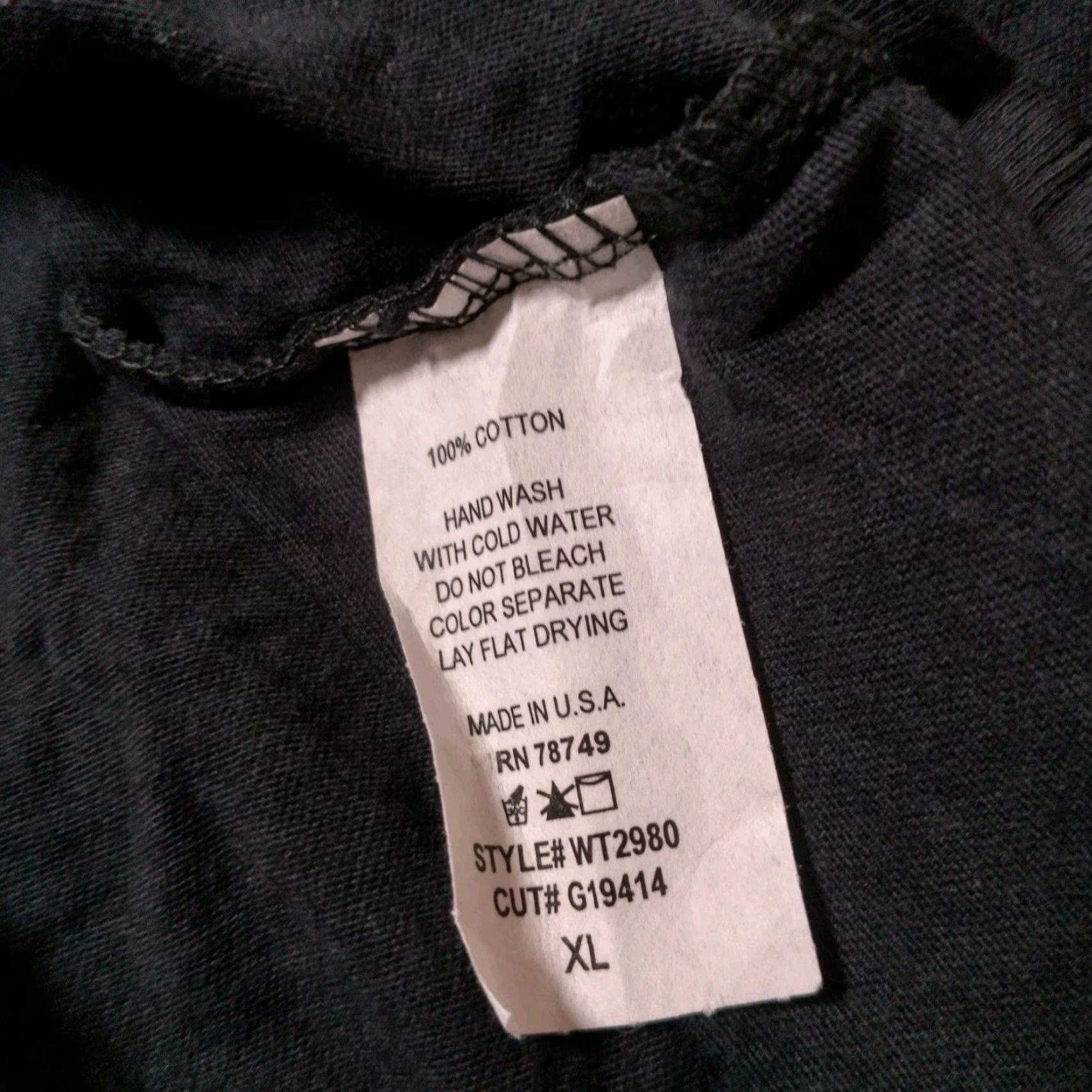 Vintage VINTAGE Wet Seal T-Shirt Juniors XL Cap Sleeve Black Silver Rhinestones Y2K 2000s Royal Queen Casual Size XL / US 12-14 / IT 48-50 - 6 Thumbnail