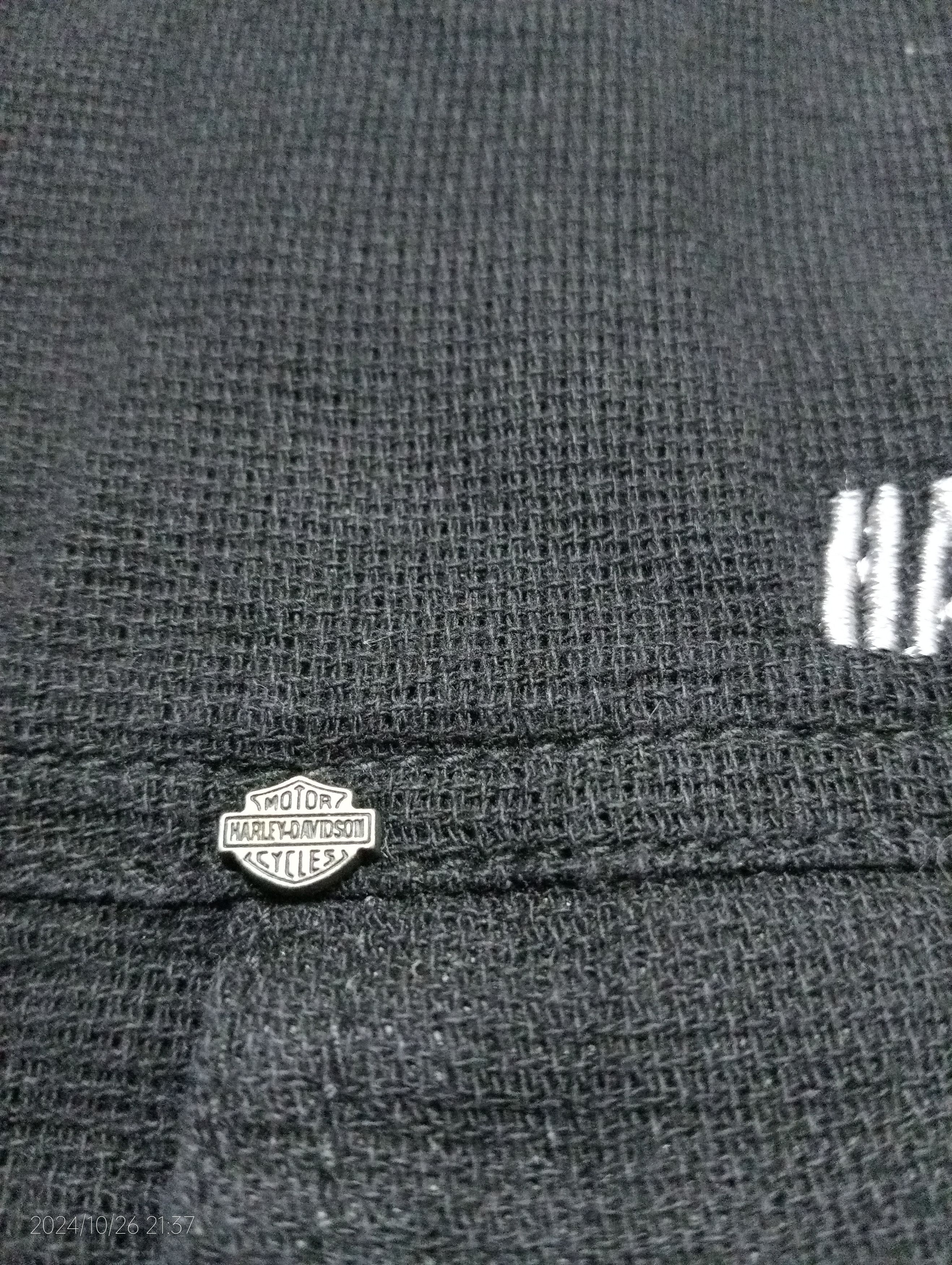 Harley Davidson VTG Harley-Davidson Embroidery Button Up Long Sleeve Shirt Size US XL / EU 56 / 4 - 15 Thumbnail