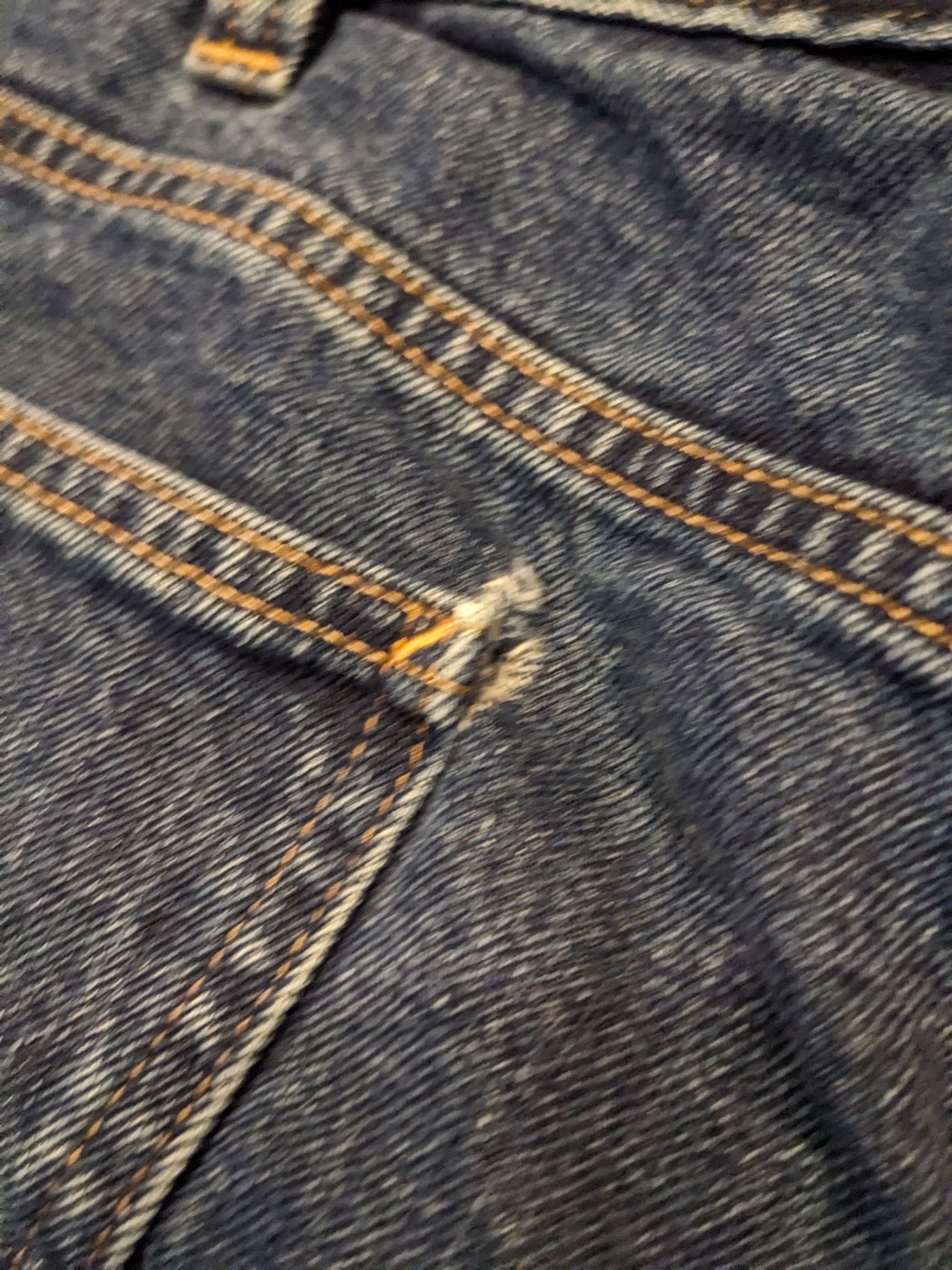 Carhartt × Vintage Carhartt 42 x 30 Relaxed Fit Blue Denim Jeans Size US 42 / EU 58 - 3 Thumbnail