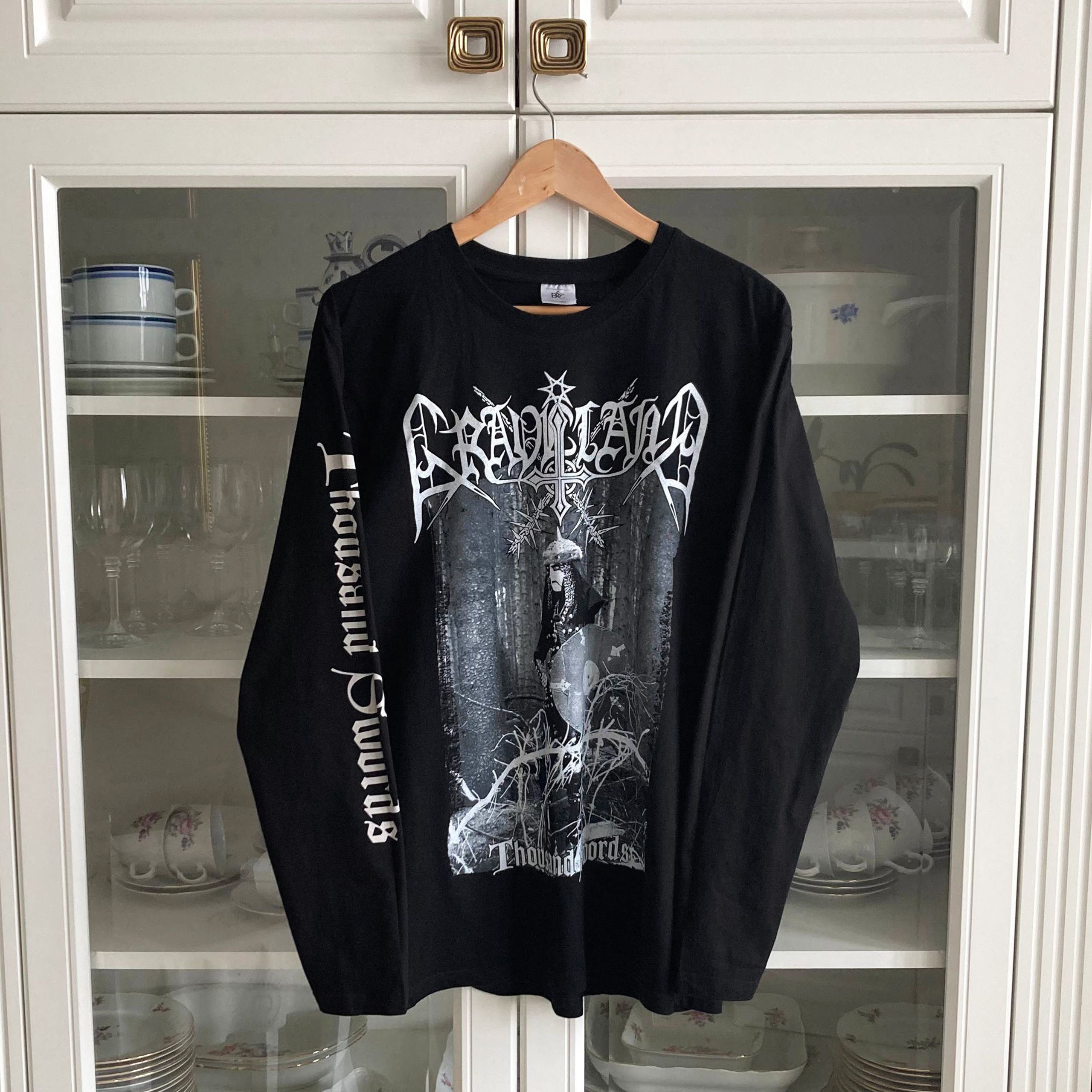 Band Tees Long Sleeve Graveland - Thousand Swords - Black metal Size US XL / EU 56 / 4 - 1 Thumbnail