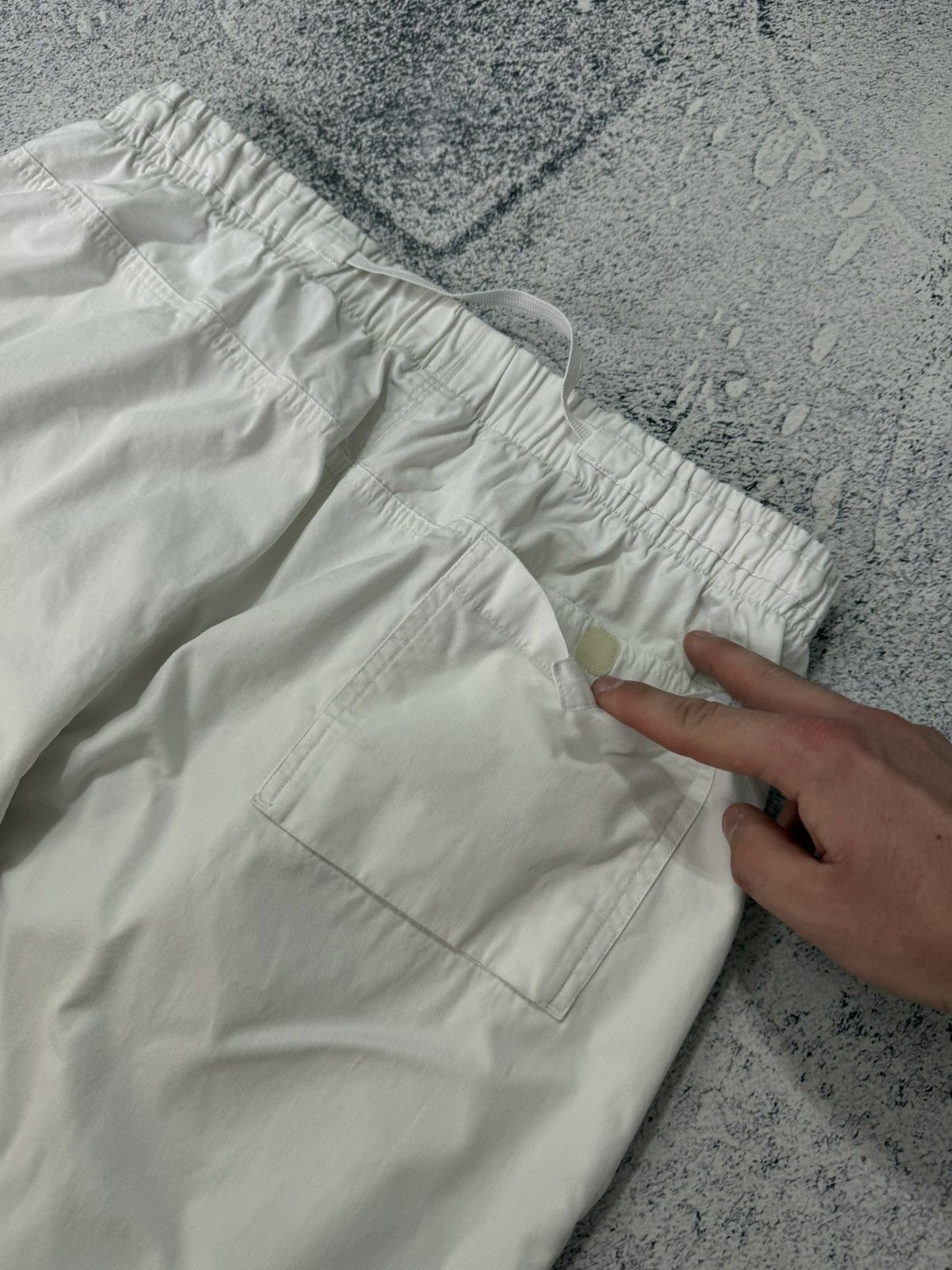 Nike × Vintage Vintage Nike Baggy Cotton Pants Junya Watanabe Style Y2K Size US 36 / EU 52 - 13 Thumbnail