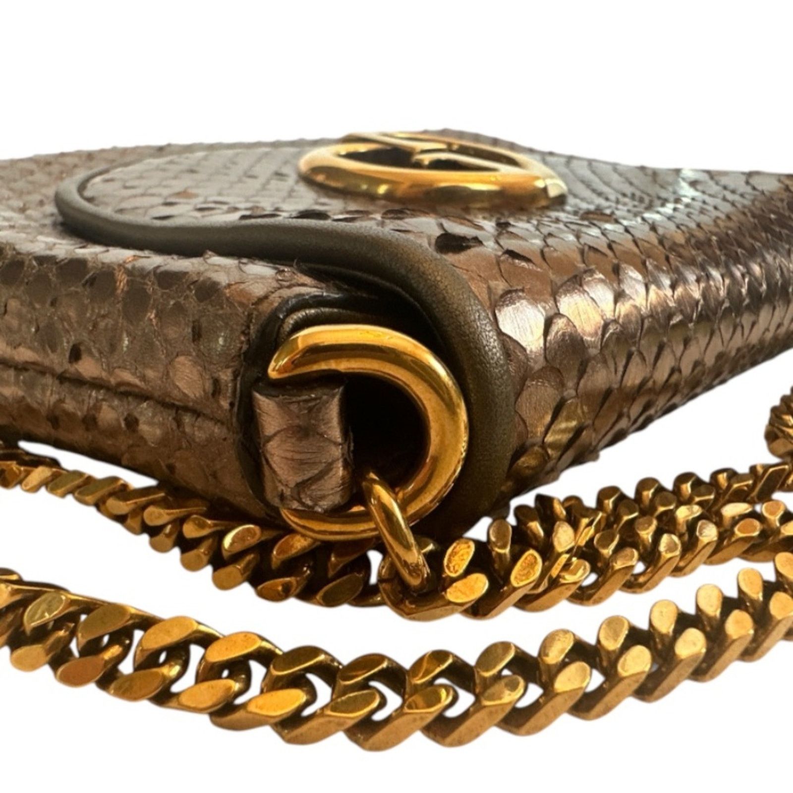 Gucci Gucci 1973 Python Crossbody Bag Physical COA included Size ONE SIZE - 5 Thumbnail