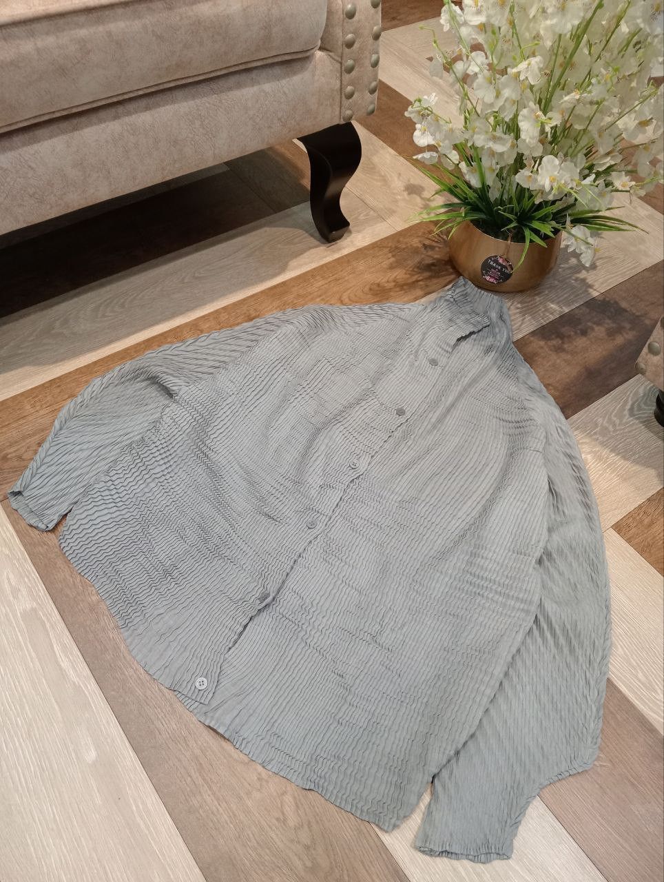 Issey Miyake RARE ISSEY MIYAKE VINTAGE RIBBED PLEATED Size M / US 6-8 / IT 42-44 - 3 Thumbnail