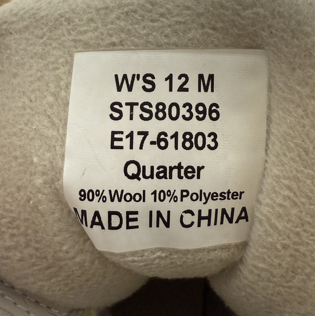 Sperry Sperry Saltwater Emboss Wool/Rubber Boot STS 80396 Size 12 M Size US 12 / IT 42 - 2 Thumbnail
