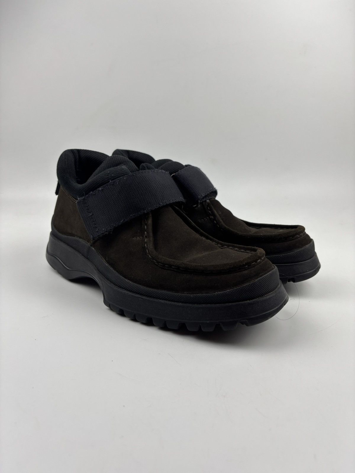 Prada Prada Combat Strap Lug Sole Boots Size US 8 / EU 41 - 1 Thumbnail