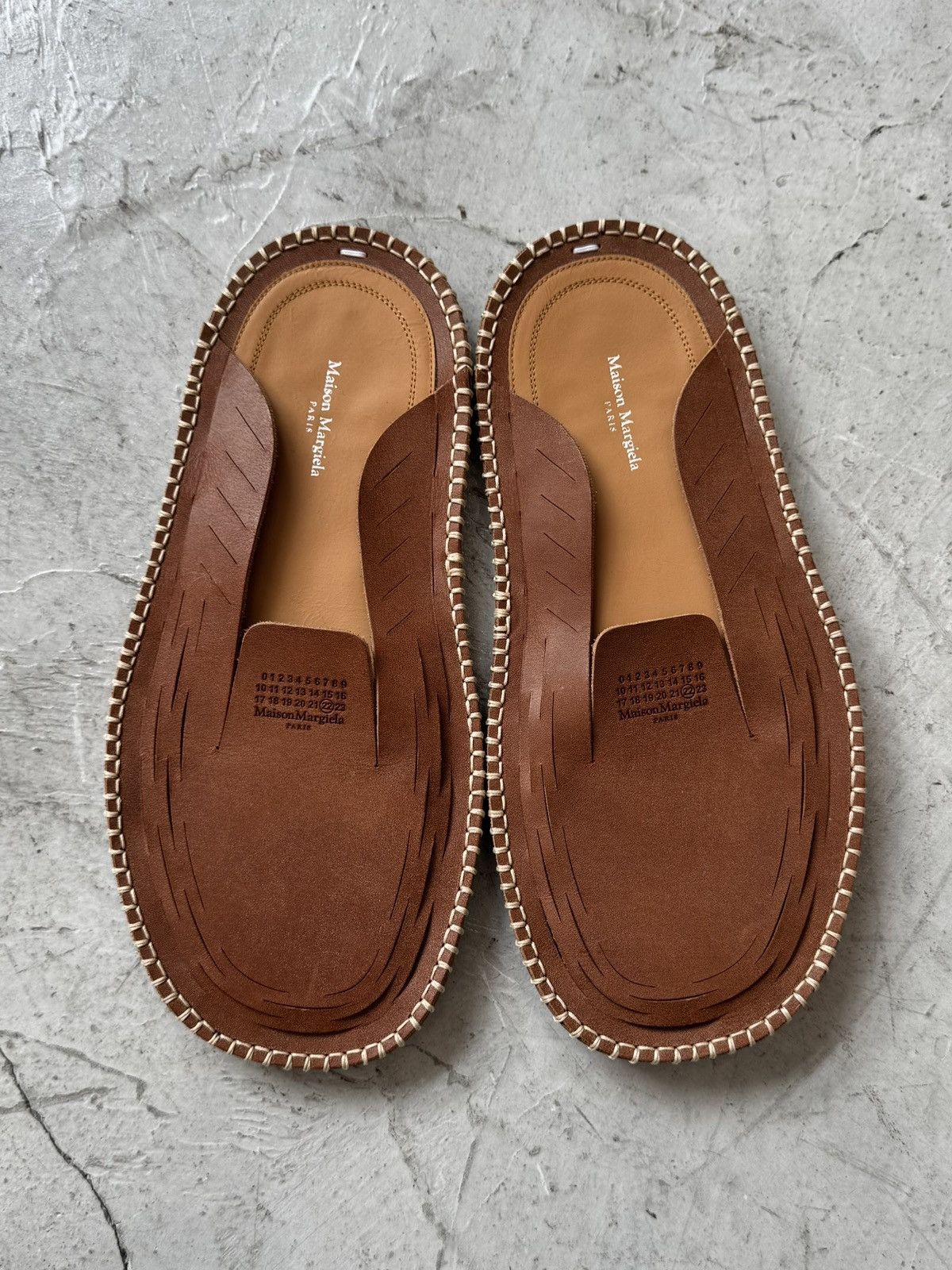 Maison Margiela SS22 2D LASER CUT MOCCASINS Size US 6 / EU 39 - 1 Thumbnail