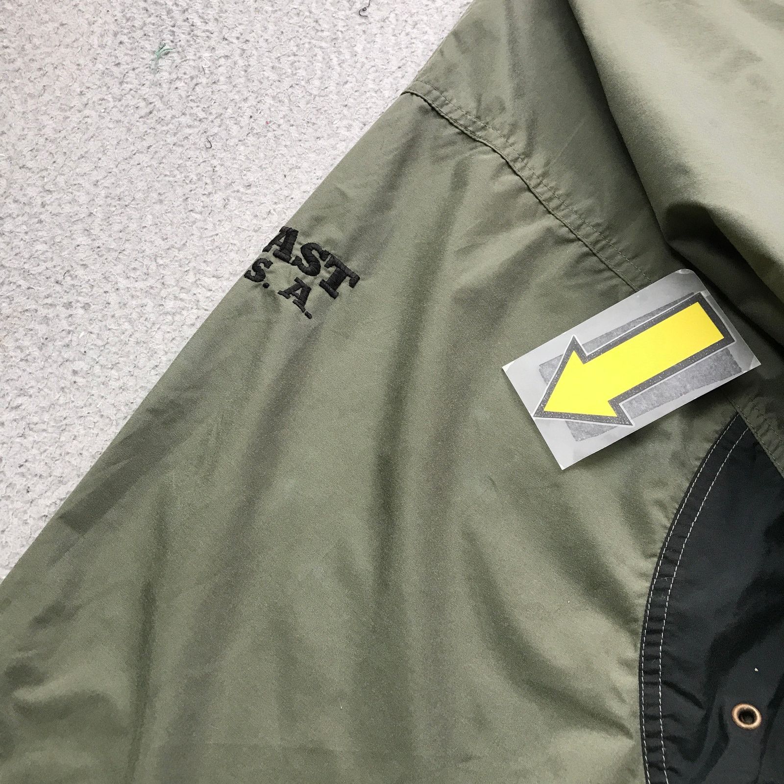 Boast Vintage Boast USA 1/4 Zip Windbreaker Jacket Men XL Green Size US XL / EU 56 / 4 - 15 Thumbnail