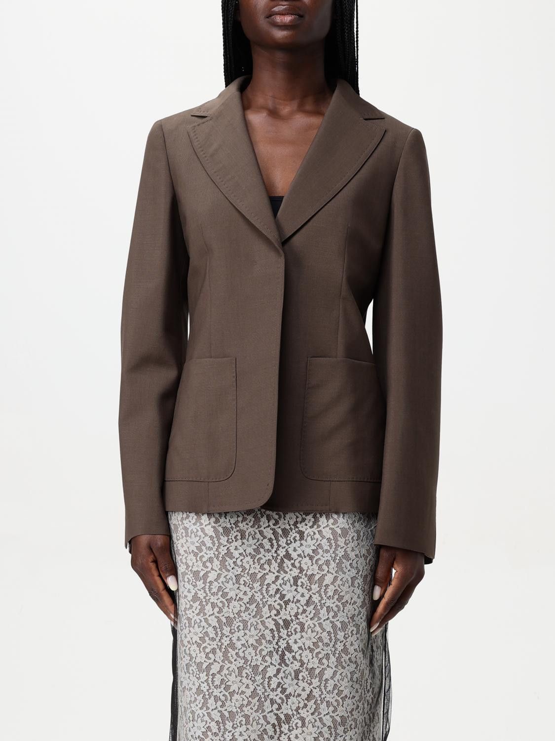 Fendi Fendi Jacket Woman Brown Size M / US 6-8 / IT 42-44 - 1 Thumbnail