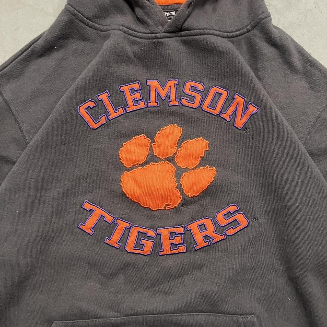 Japanese Brand × Vintage Vintage Y2K High Quality Clemson university Tigers Hoodie ! Size US L / EU 52-54 / 3 - 2 Thumbnail