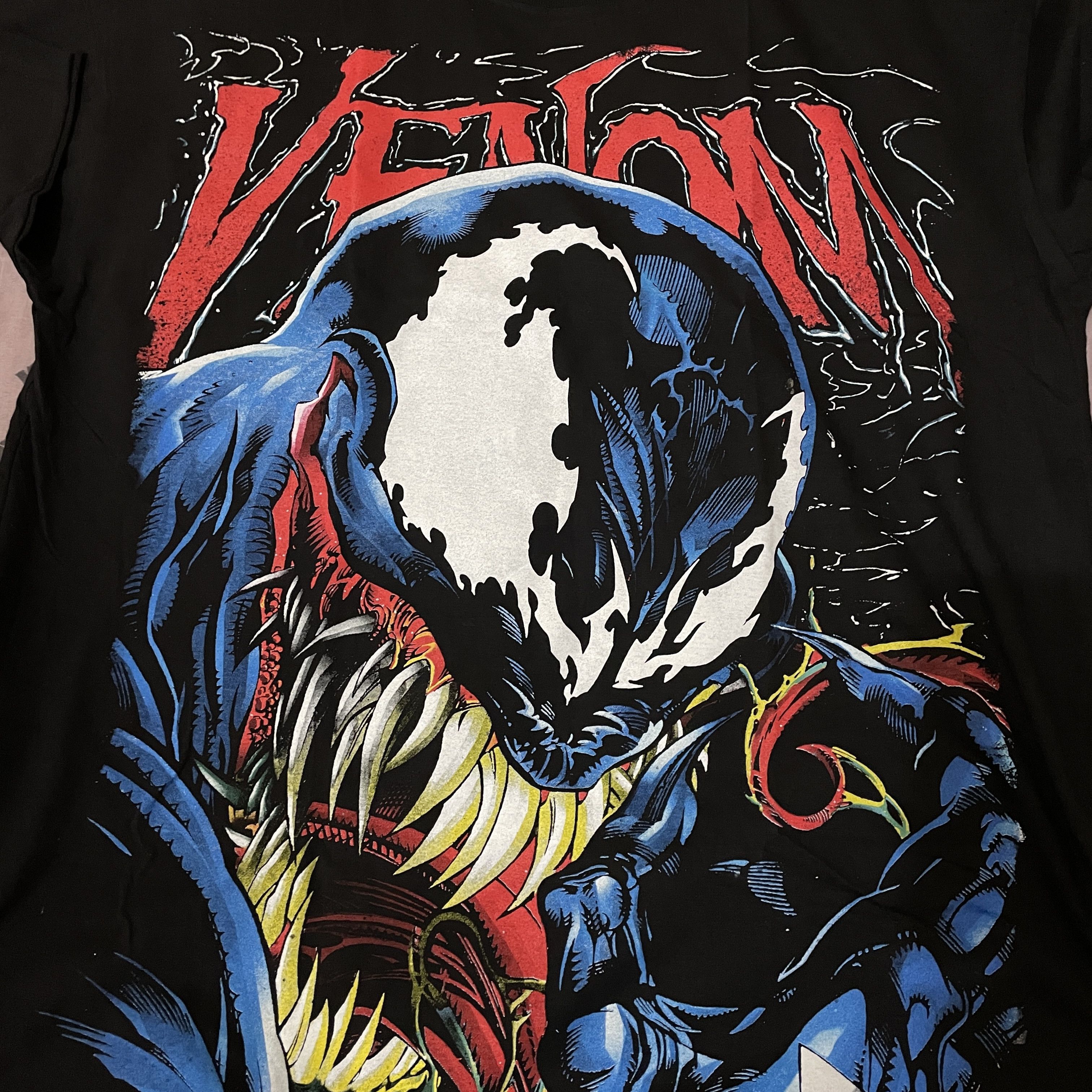 image of Limited Venom Carnage Spiderman Marvel Comics T Shirt XL in Black, Men's