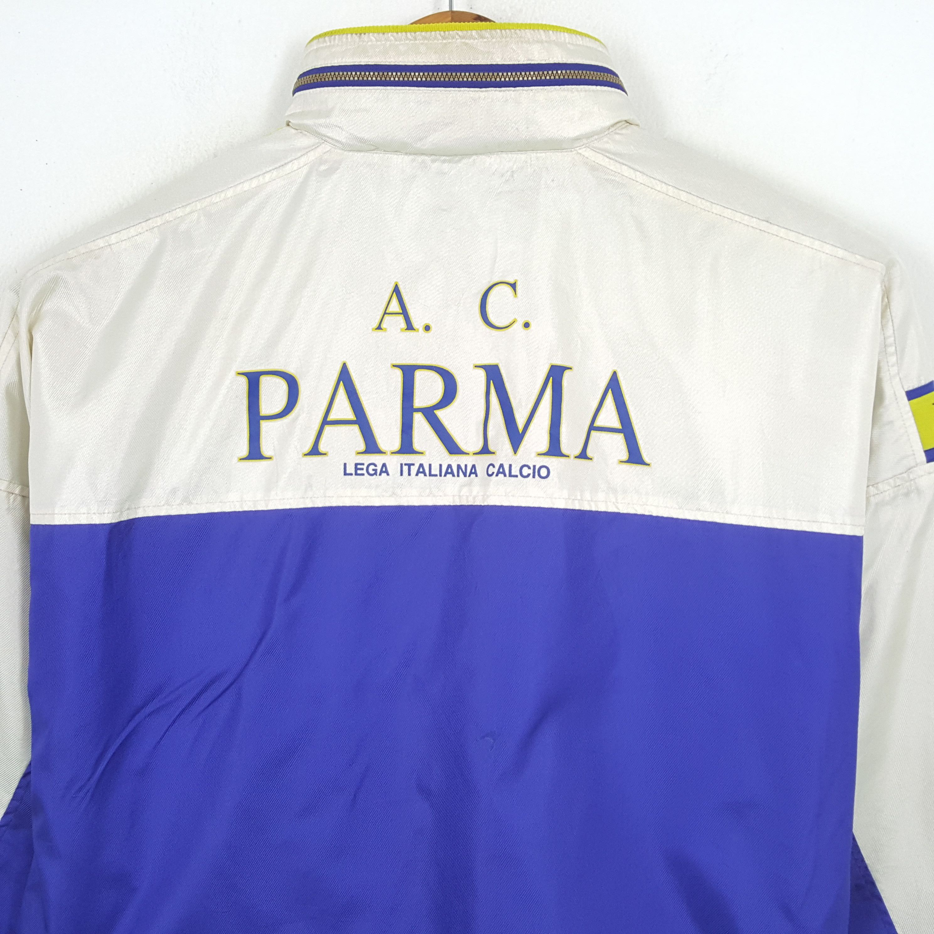 Vintage Vintage PARMA ITALIAN LEAGUE Italian Football Club Jacket Size US L / EU 52-54 / 3 - 4 Thumbnail