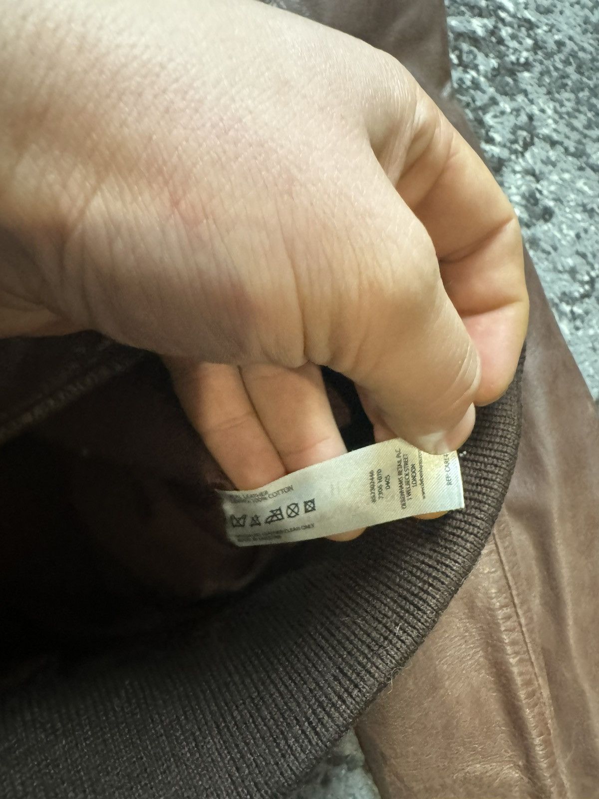If Six Was Nine × Vintage Vintage y2 k Leather Motorcycle Brown Bomber Avantgarse Jack Size US M / EU 48-50 / 2 - 8 Thumbnail