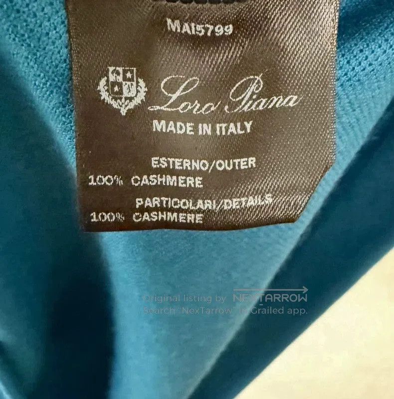 Loro Piana Loro Piana Short Sleeve Cashmere Polo. Size US XL / EU 56 / 4 - 8 Thumbnail