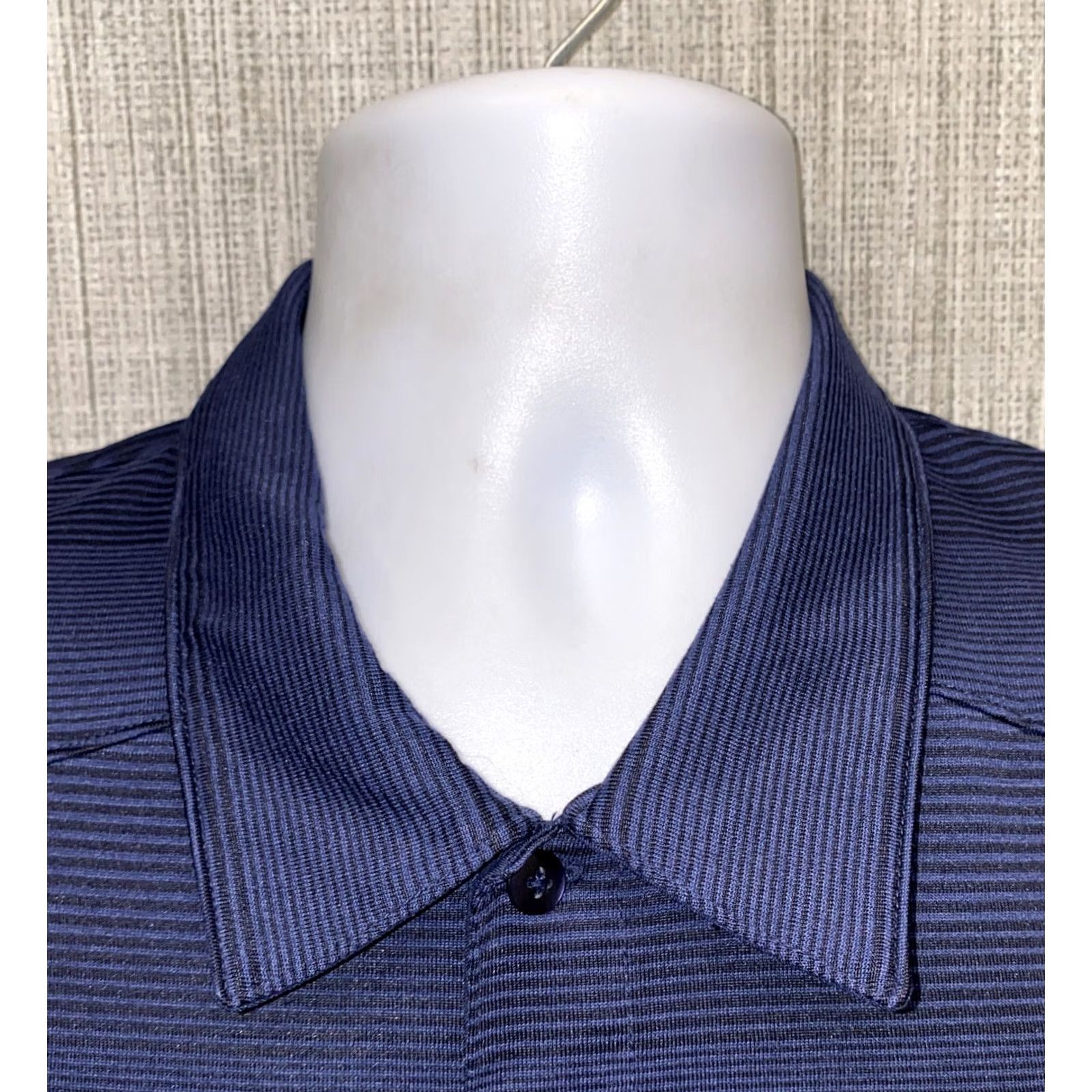 Nike Nike Dri-Fit VIRGINIA Polo Shirt Blue L Men Regular Short Sleeve Polyester Golf Shirt Size US L / EU 52-54 / 3 - 3 Thumbnail