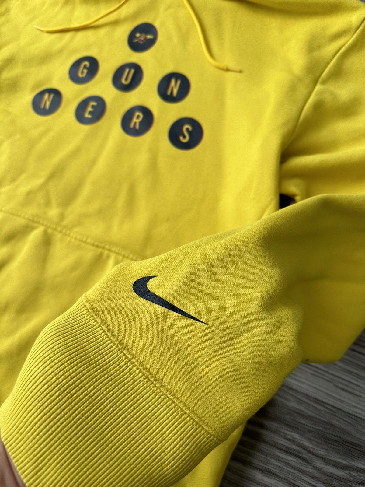 Nike Nike Arsenal Vintage Yellow Gunners y2k hoodie big logo Size US M / EU 48-50 / 2 - 10 Thumbnail