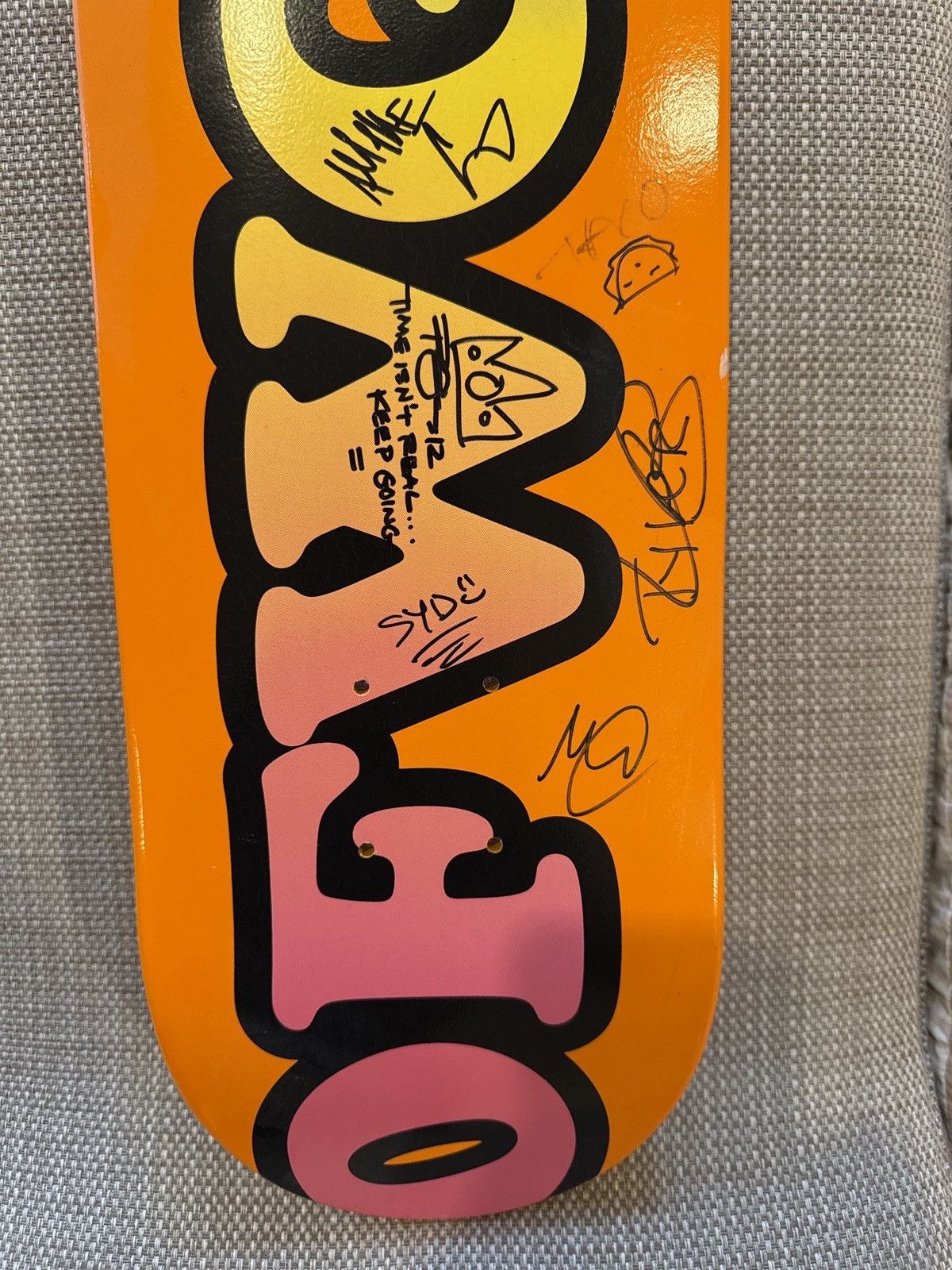 Golf Wang Odd Future 2012 Jelly Deck–Signed by Frank + Tyler & OF Crew Size ONE SIZE - 2 Thumbnail