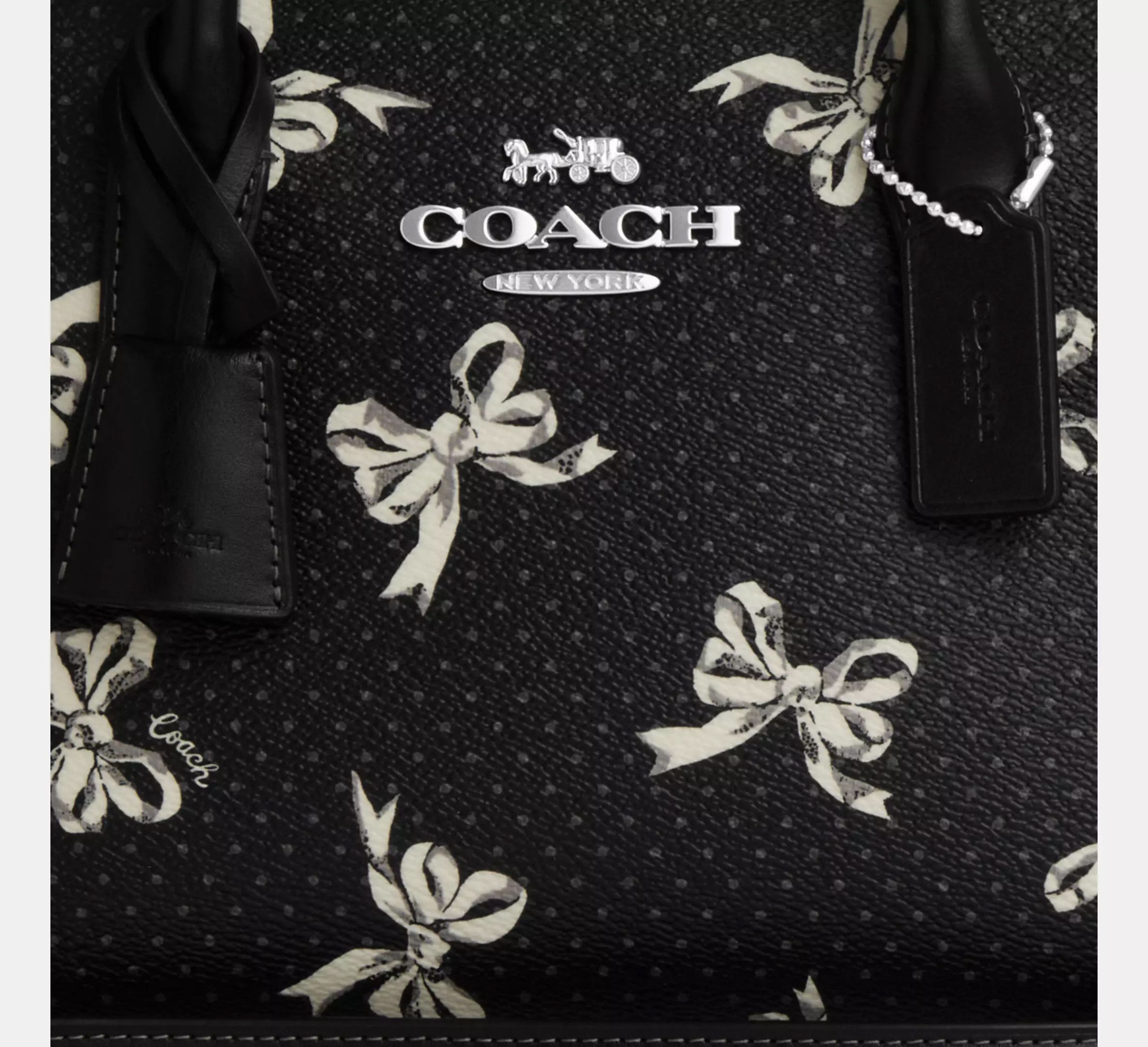 Coach Nwt Coach Andrea Carryall Bag With Bow Print CAA77 Size ONE SIZE - 14 Thumbnail