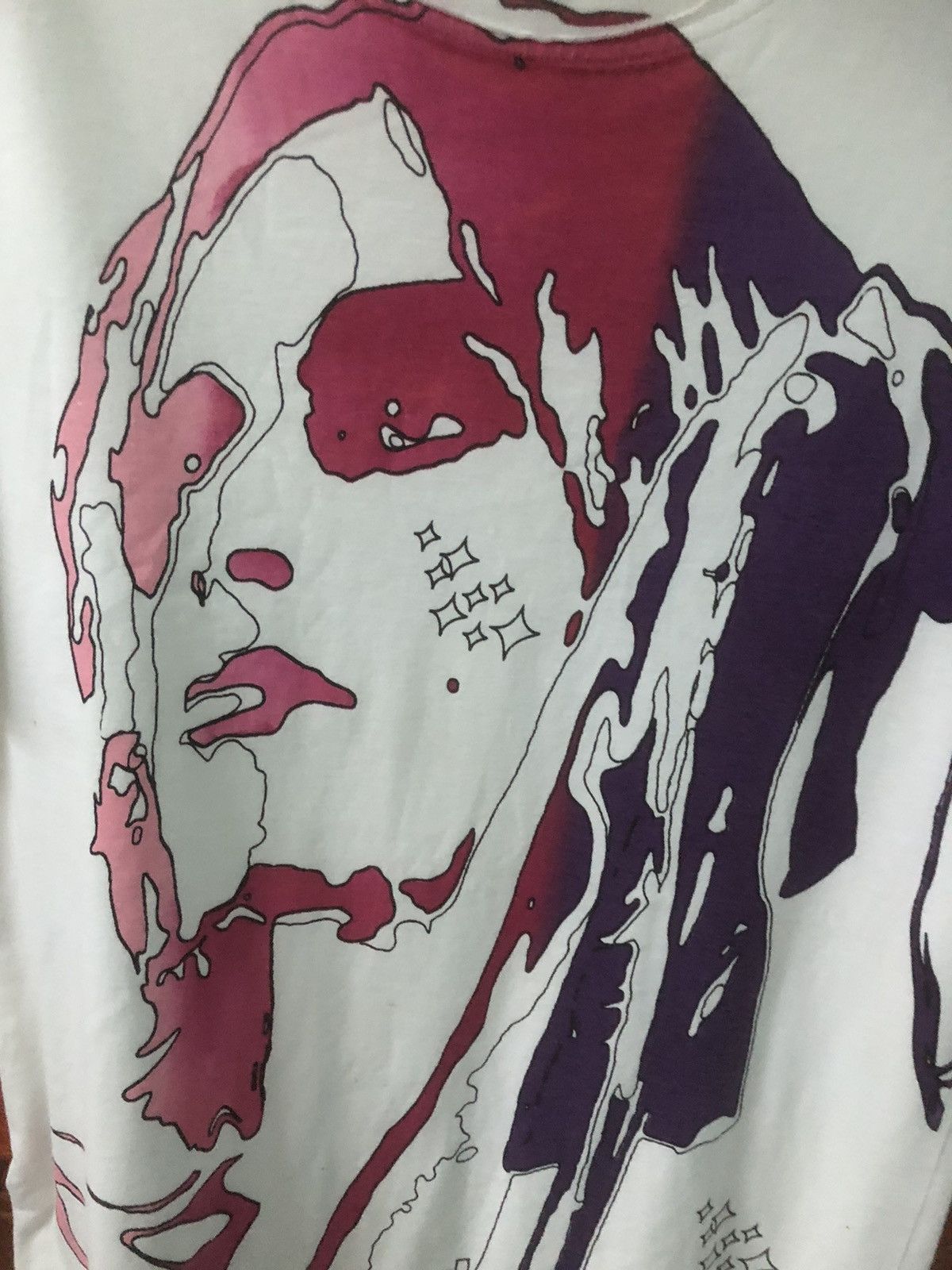 Band Tees × Japanese Brand × Vintage Vintage Iggy Pop King Of Punk Fullprint Tee Size US S / EU 44-46 / 1 - 2 Thumbnail