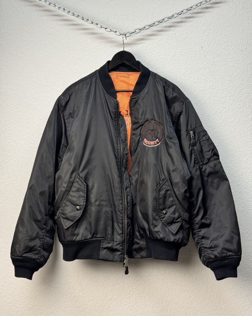 Alpha Industries Bomber Security Jacket Industries MA1 Faded Size US L / EU 52-54 / 3 - 2 Thumbnail