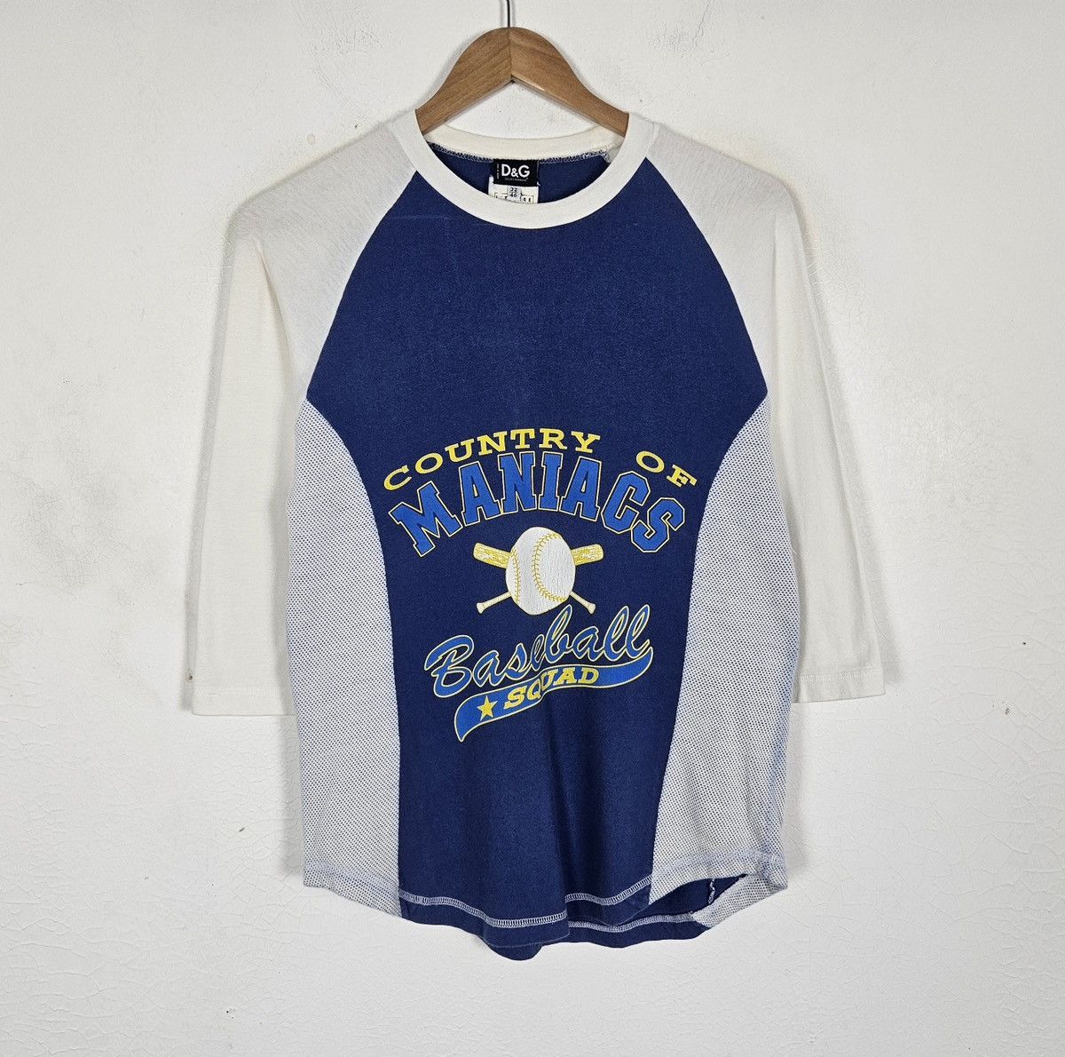 Dolce & Gabbana Dolce & Gabanna Country of Maniacs Baseball Raglan shirt Size US M / EU 48-50 / 2 - 2 Thumbnail
