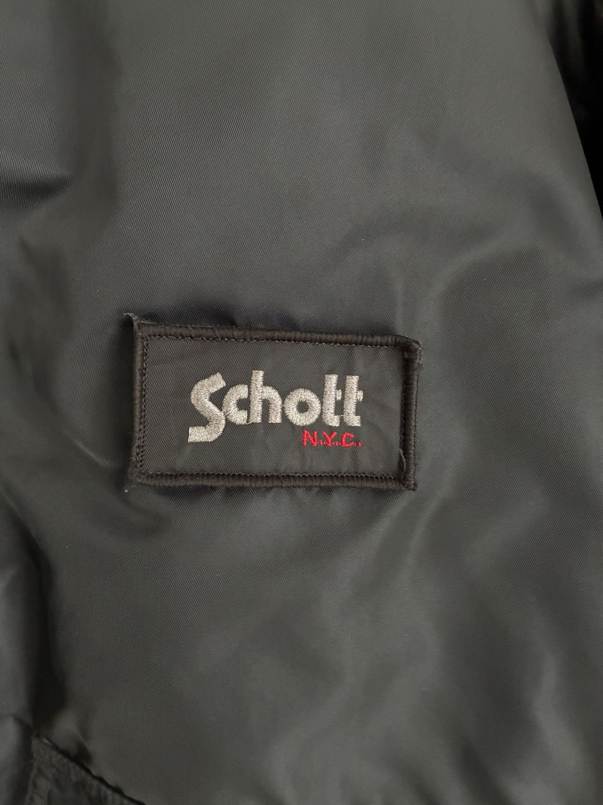 Schott Vintage Schott bomber jacket Flayers Man Wep military army Size US XXL / EU 58 / 5 - 4 Thumbnail