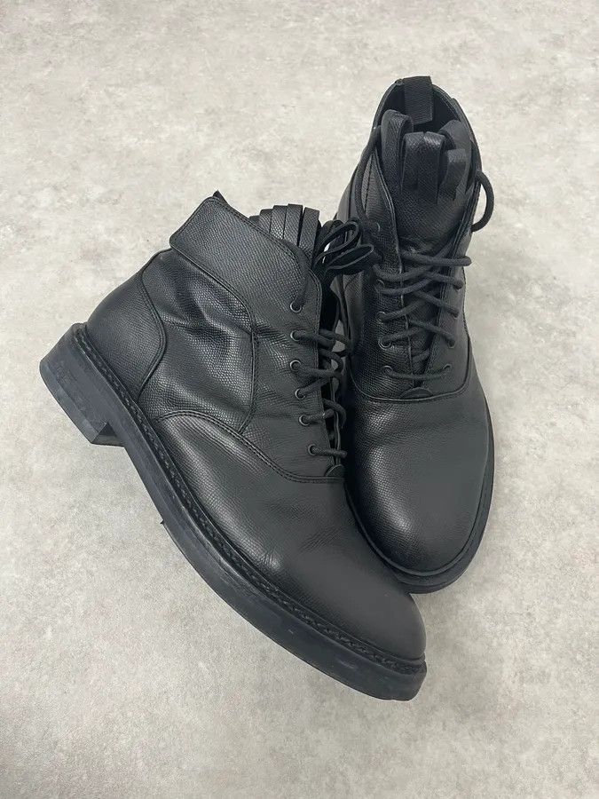 Kris Van Assche Kris Van Assche Black Leather Boots Size US 10 / EU 43 - 3 Thumbnail