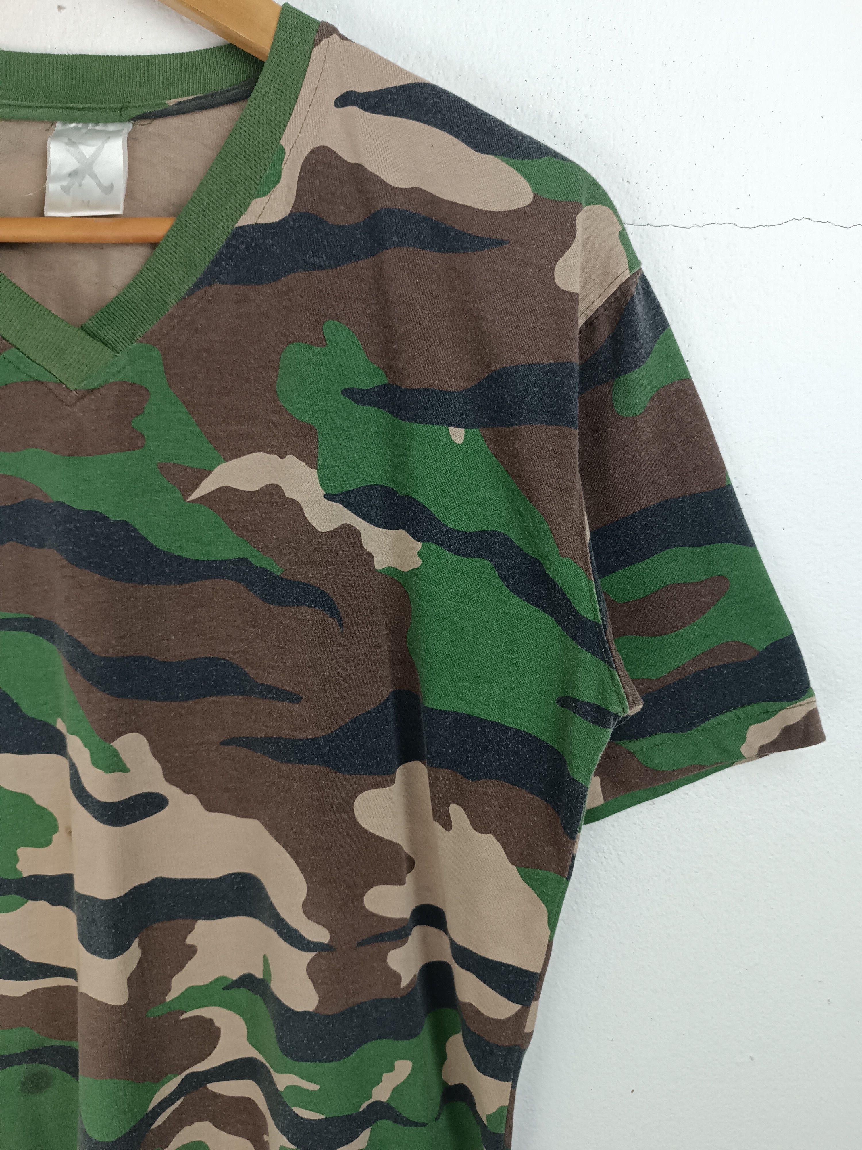 Other VINTAGE ARMY CAMOUFLAGE ASIA TROPICAL CAMO RARE TEE Size US M / EU 48-50 / 2 - 6 Thumbnail