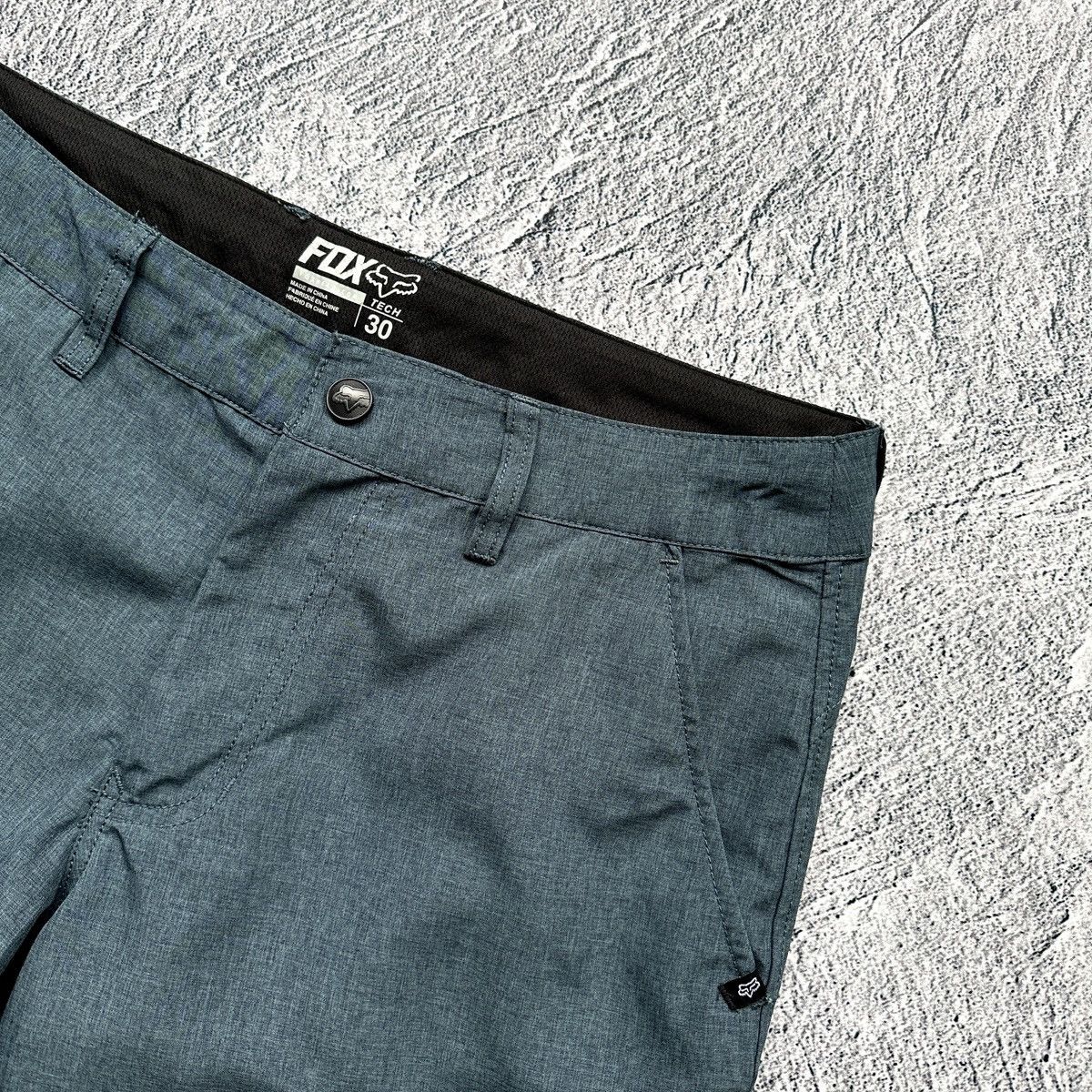 Fox Racing 🔥Mens FOX Tech Shorts Gray Size: 30 Size US 30 / EU 46 - 6 Thumbnail