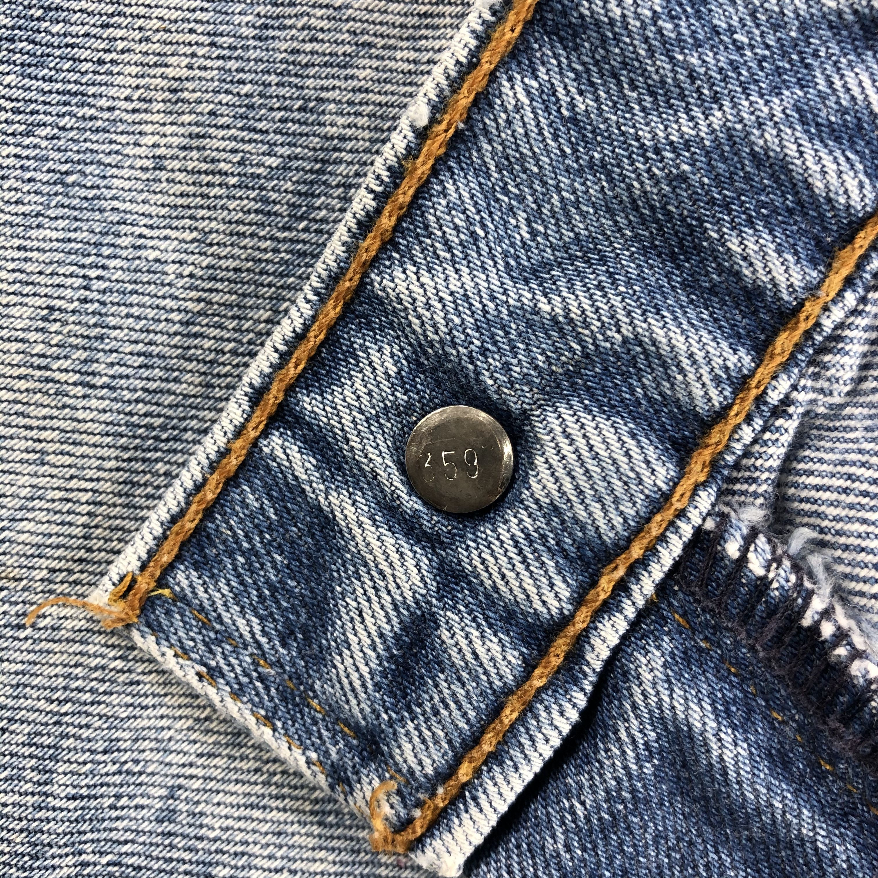 Levi's Vintage 90s Light Wash Levis 626 Jeans-J1768 Size US 30 / EU 46 - 10 Thumbnail