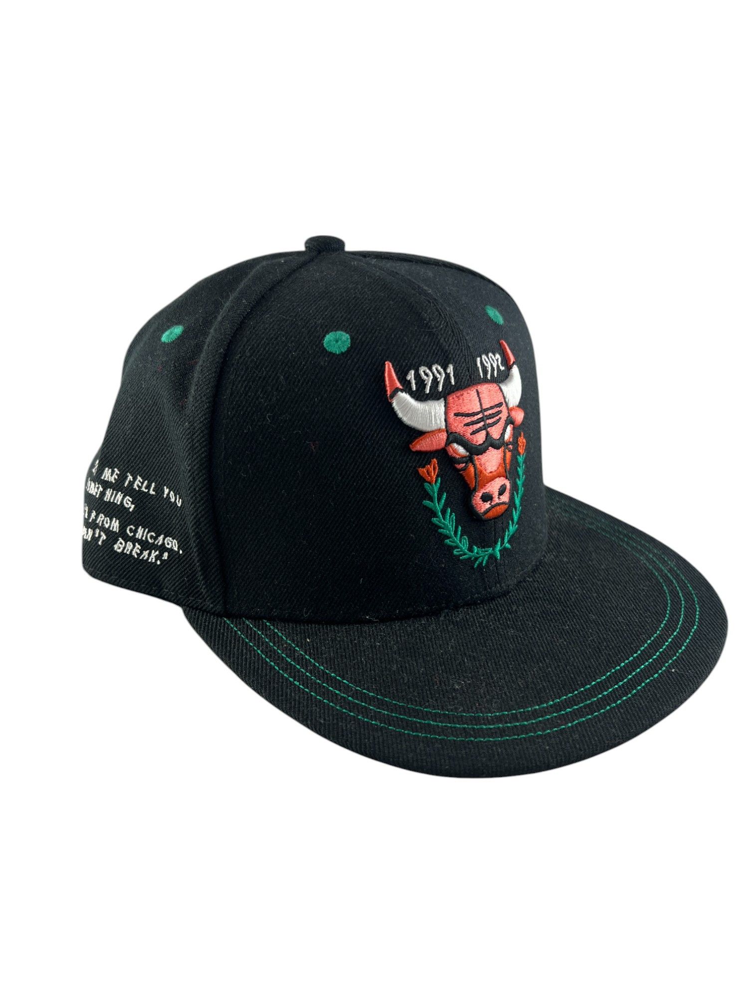 NBA Chicago Bulls 91-92 Artist Hat Series David Heo Snapback Cap Size ONE SIZE - 1 Thumbnail