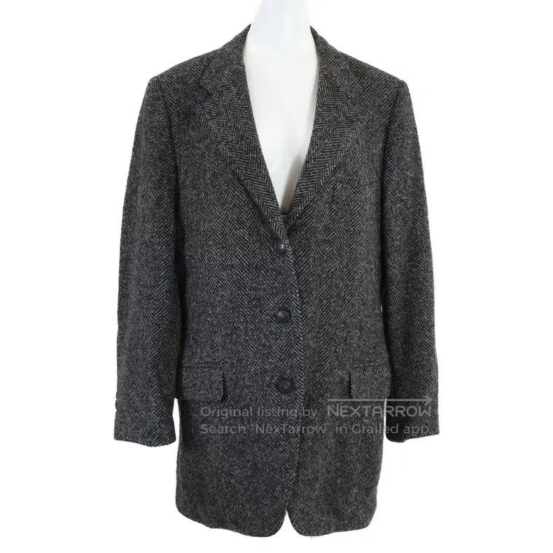 Hermes Hermes Margiela Herringbone Cashmere Jacket Size US M / EU 48-50 / 2 - 1 Thumbnail