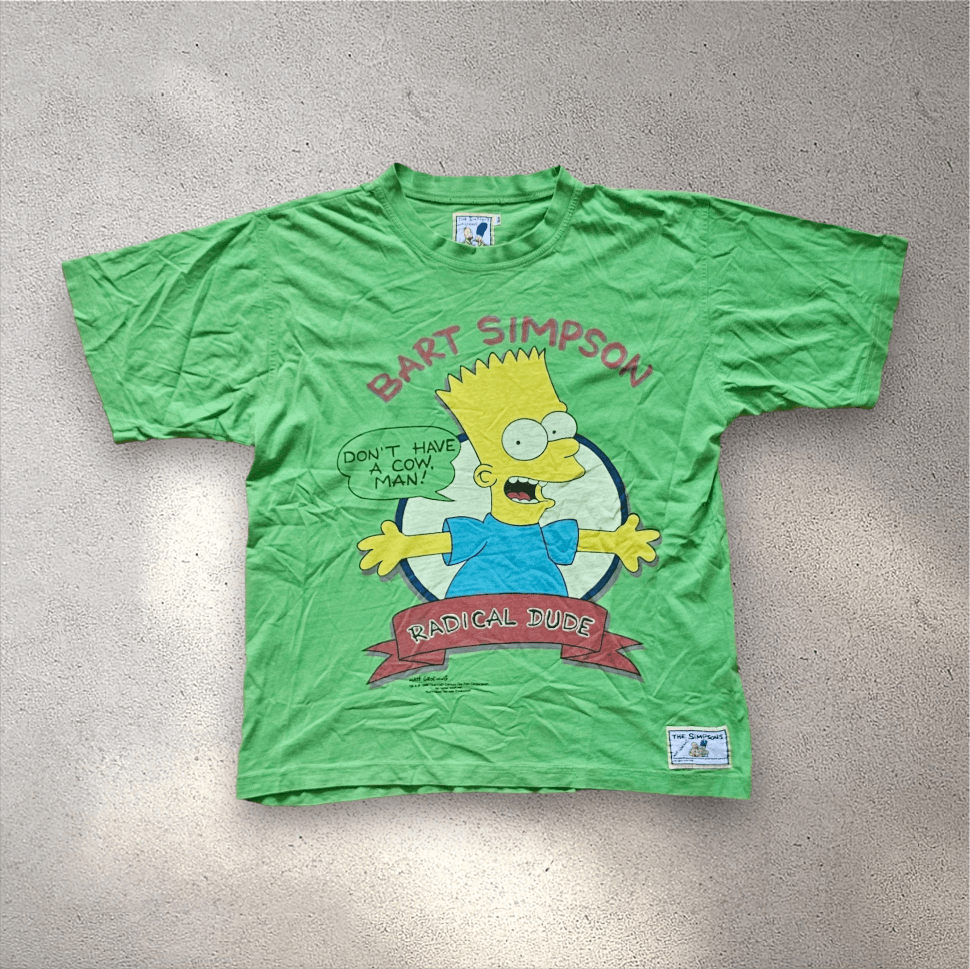 Fox Racing Bart Simpson Radical Dude 1996 Tee Size US L / EU 52-54 / 3 - 1 Thumbnail
