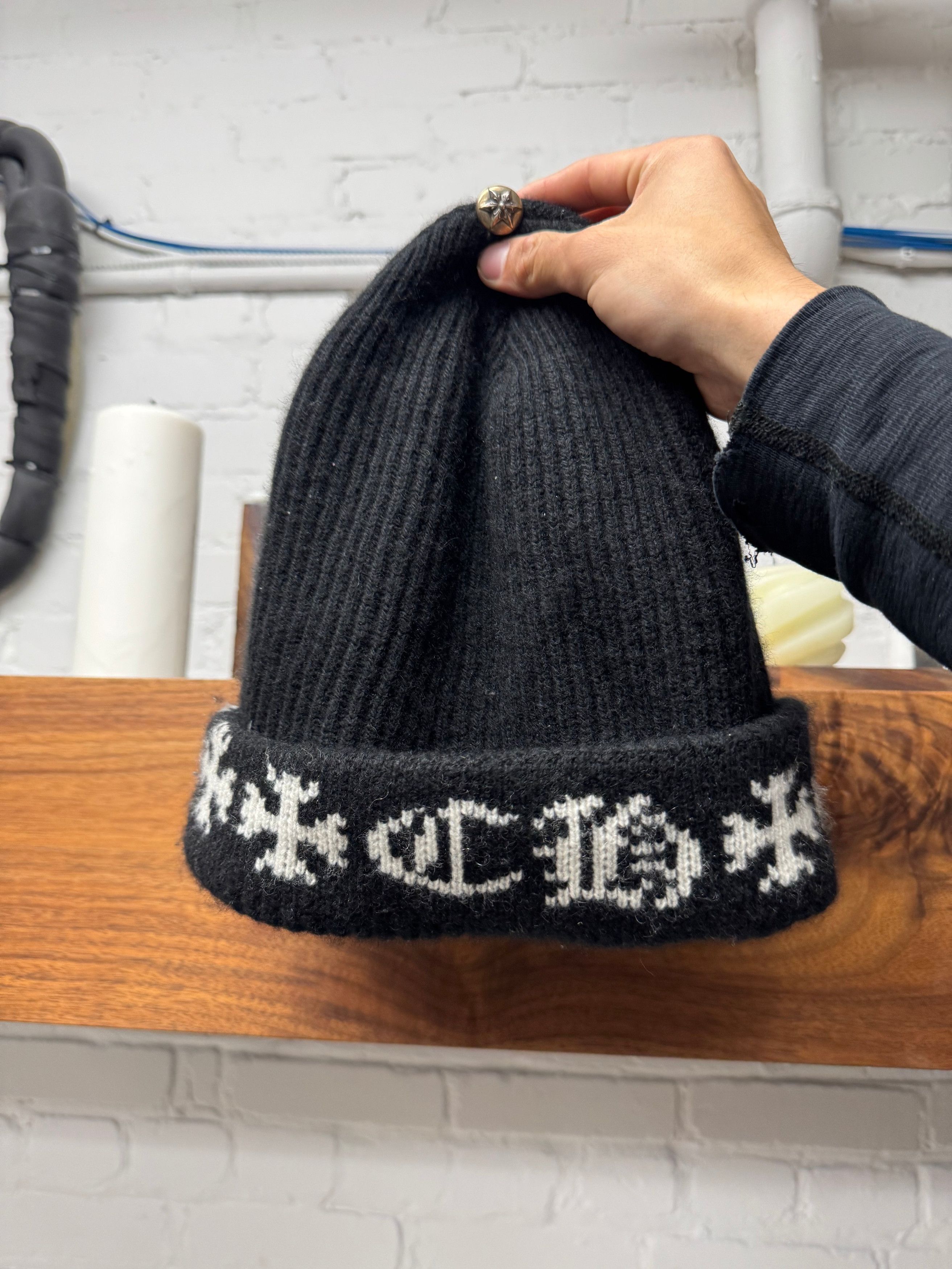 Chrome Hearts 'Big Daddy' Cashmere 'NYC' Beanie