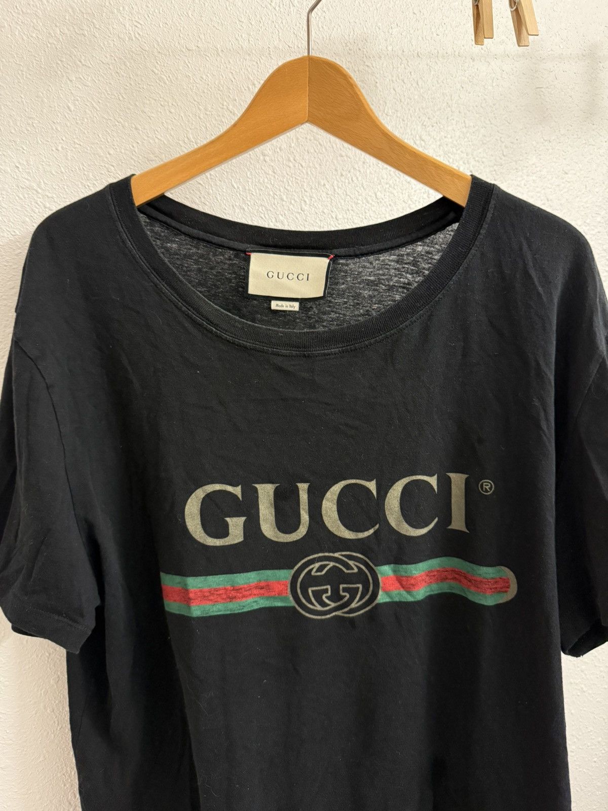 Gucci Gucci logo t-shirt Size US M / EU 48-50 / 2 - 1 Thumbnail