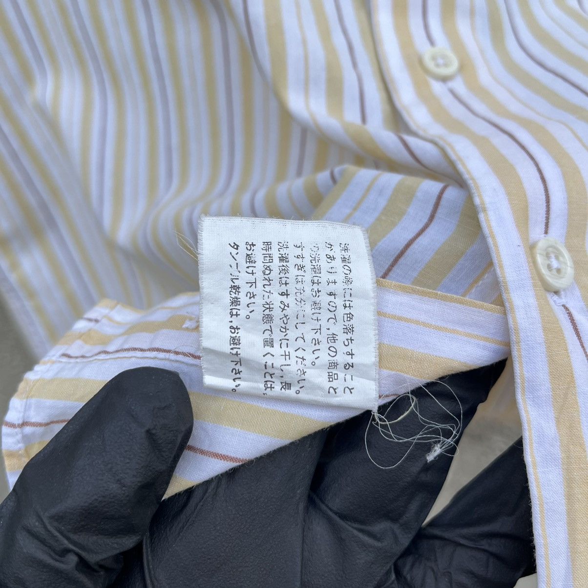 Issey Miyake 2000s - vintage kansai yamamoto stripe shirt Size US L / EU 52-54 / 3 - 8 Thumbnail