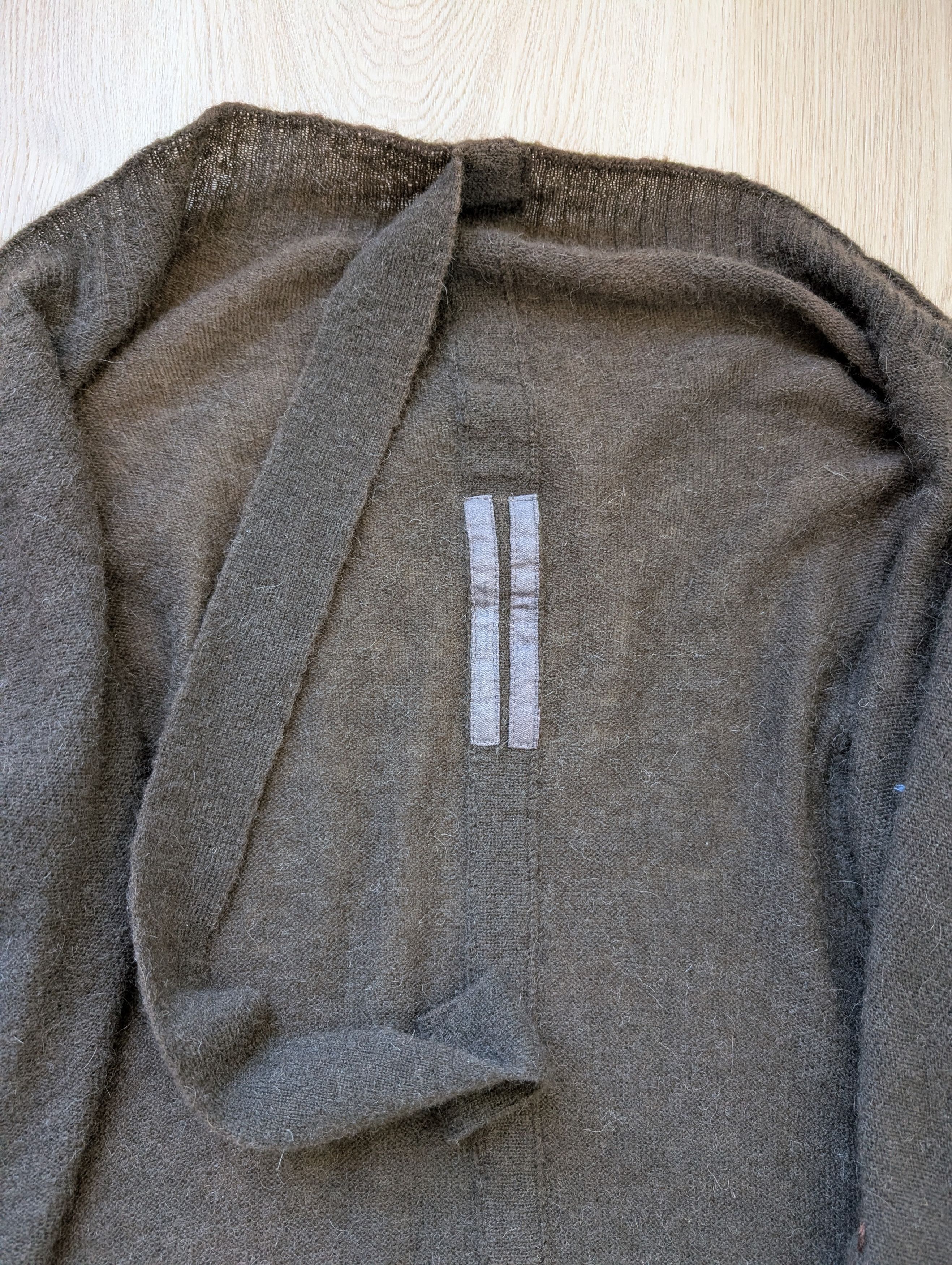 Rick Owens Rick Owens Cardigan Custom Handmade Sashiko Style FW 09 Size S / US 4 / IT 40 - 2 Thumbnail