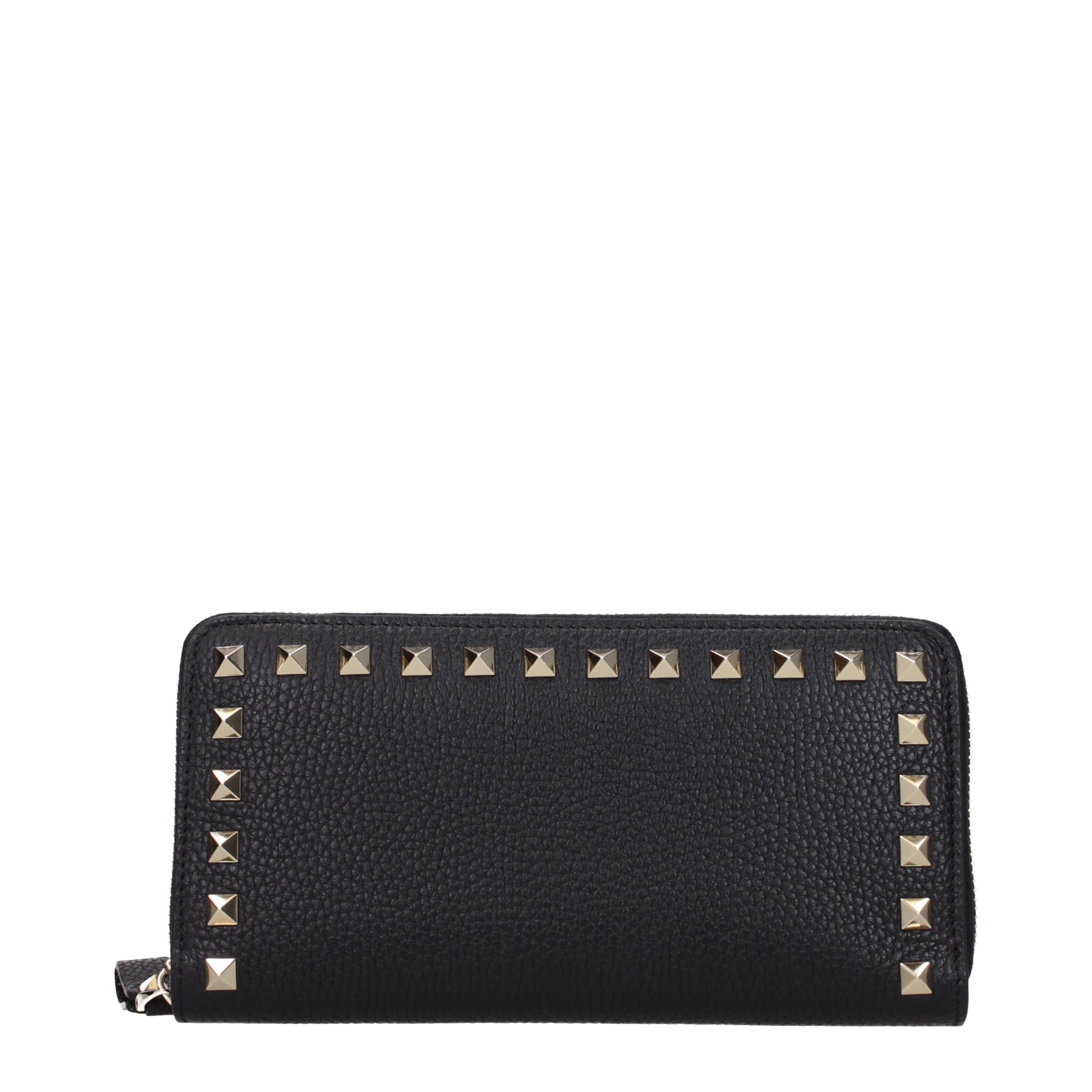 Valentino Wallets in Black, Women's