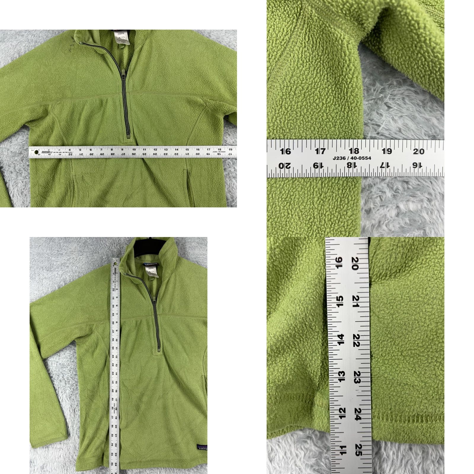 Patagonia Patagonia Jacket Womens Medium Green Synchilla Marsupial Polyester Fleece Mock Size M / US 6-8 / IT 42-44 - 8 Thumbnail