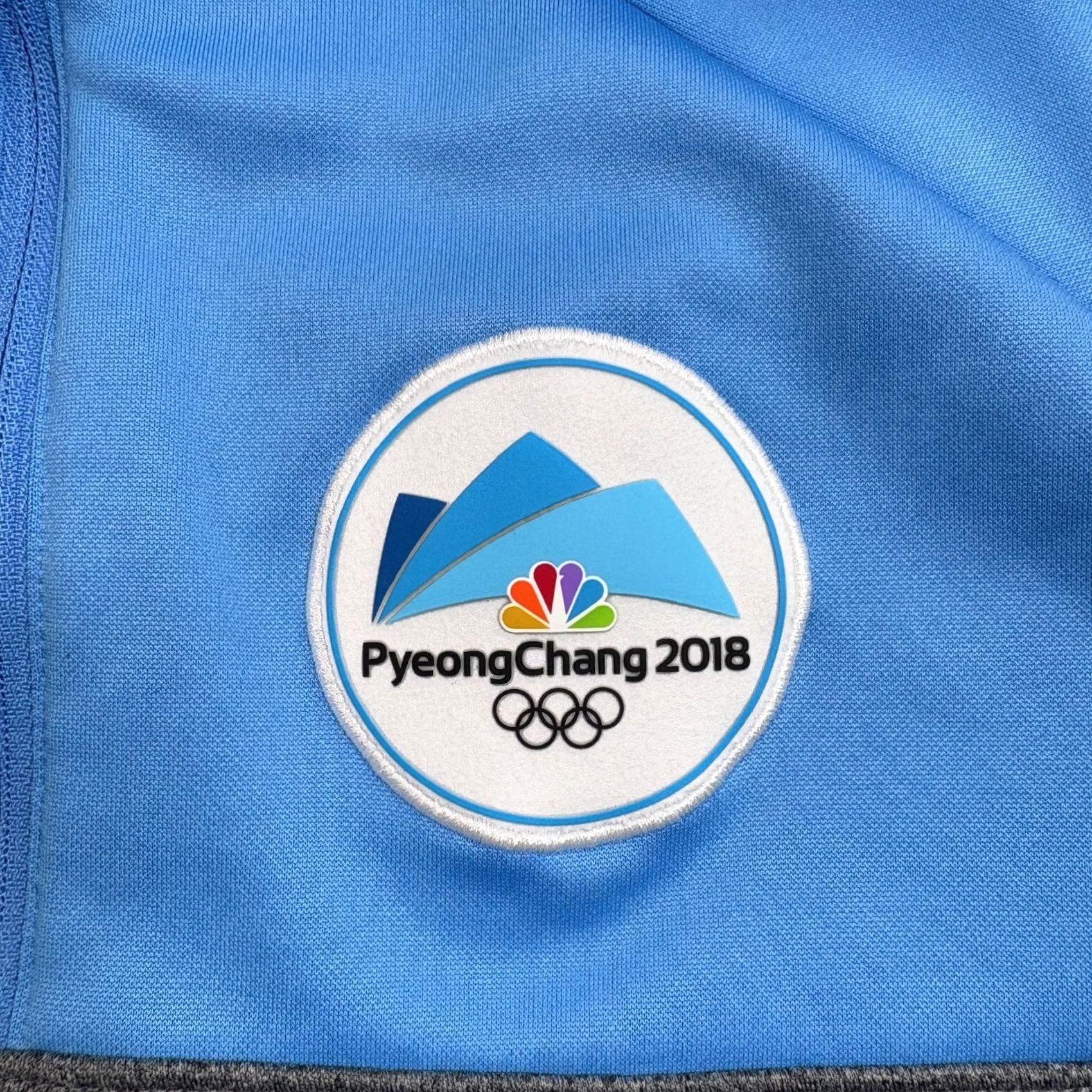 Nike Nike Pyeong Chang 2018 Olympics Sweater Men Medium Teal Blue Quarter Zip Golf Size US M / EU 48-50 / 2 - 6 Thumbnail
