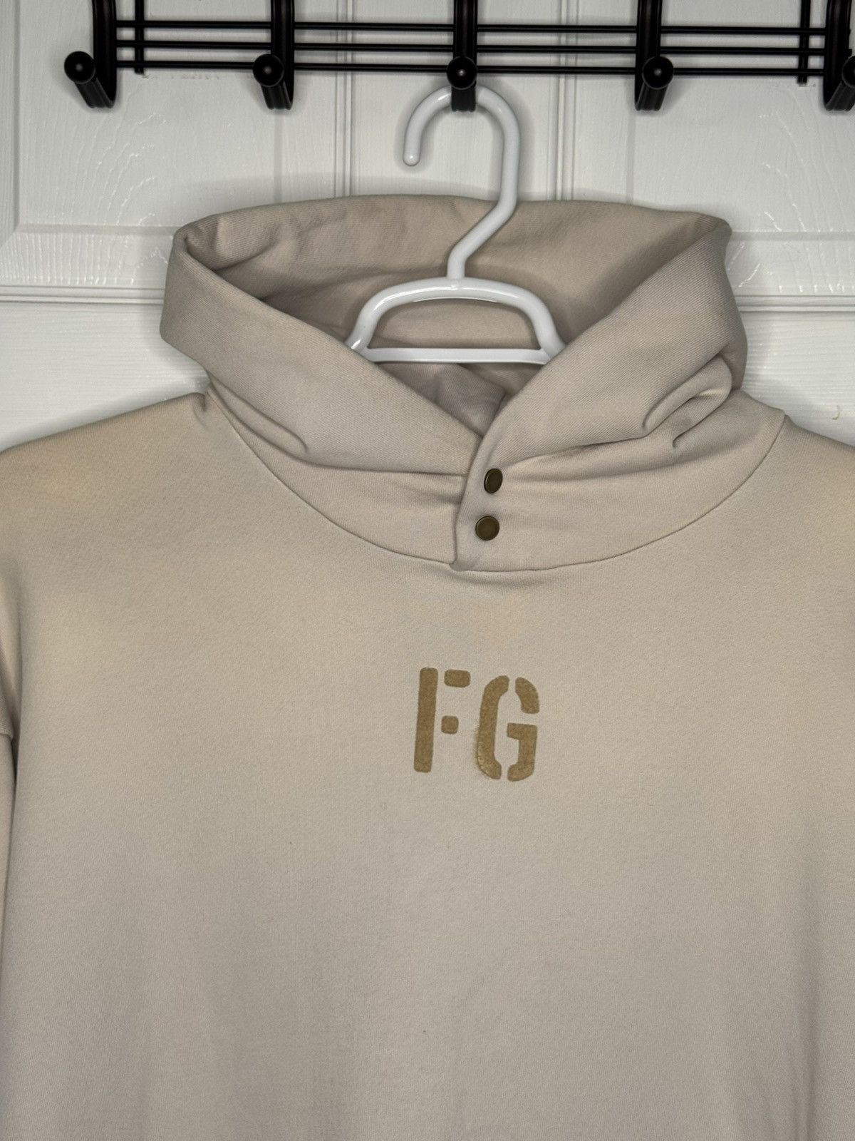 Fear of God Fear of God Seventh Collection FG 2 Button Hoodie. Size US XL / EU 56 / 4 - 5 Thumbnail