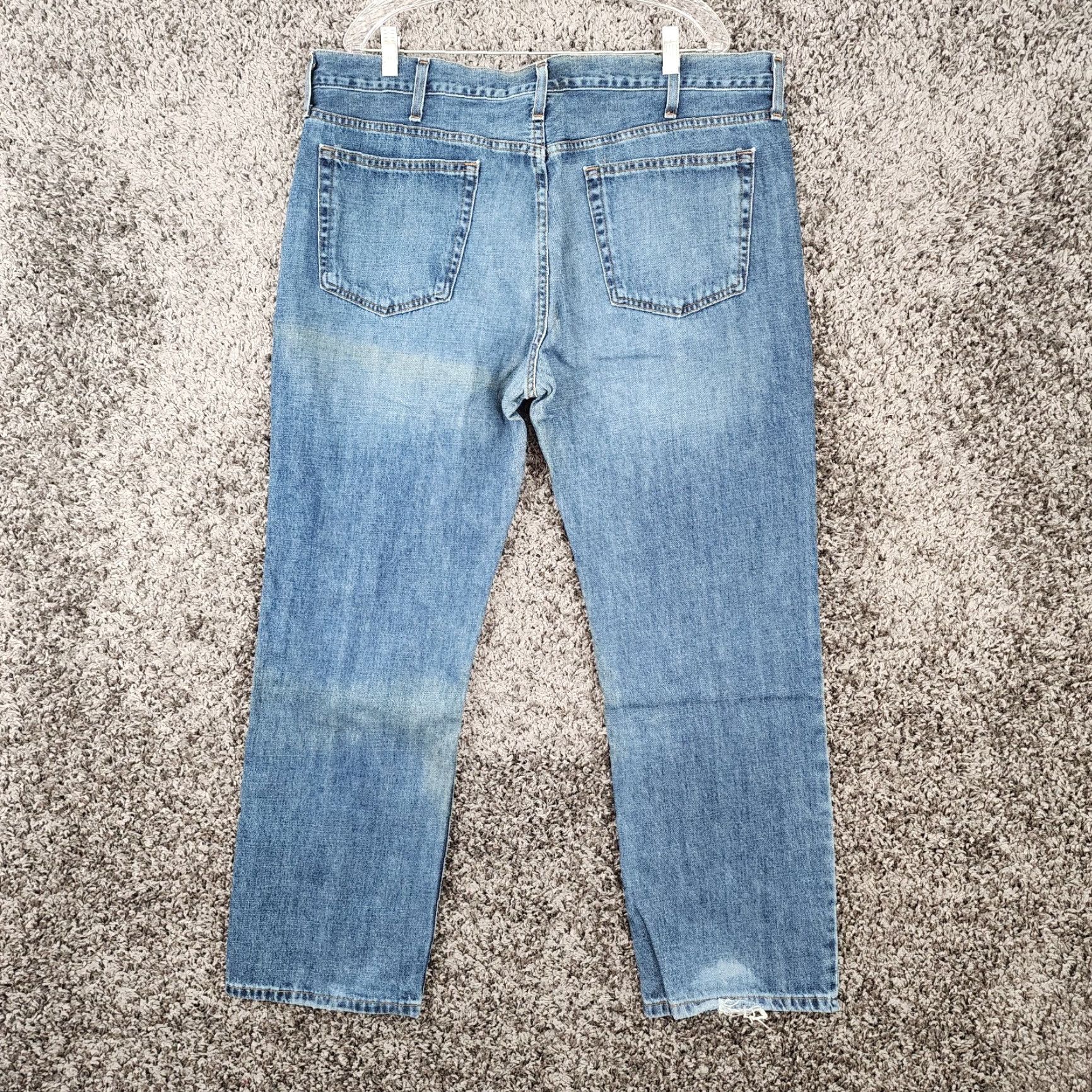 Faded Glory Faded Glory Straight Fit Jeans Mens 40x30 Blue Regular Size US 40 / EU 56 - 5 Thumbnail