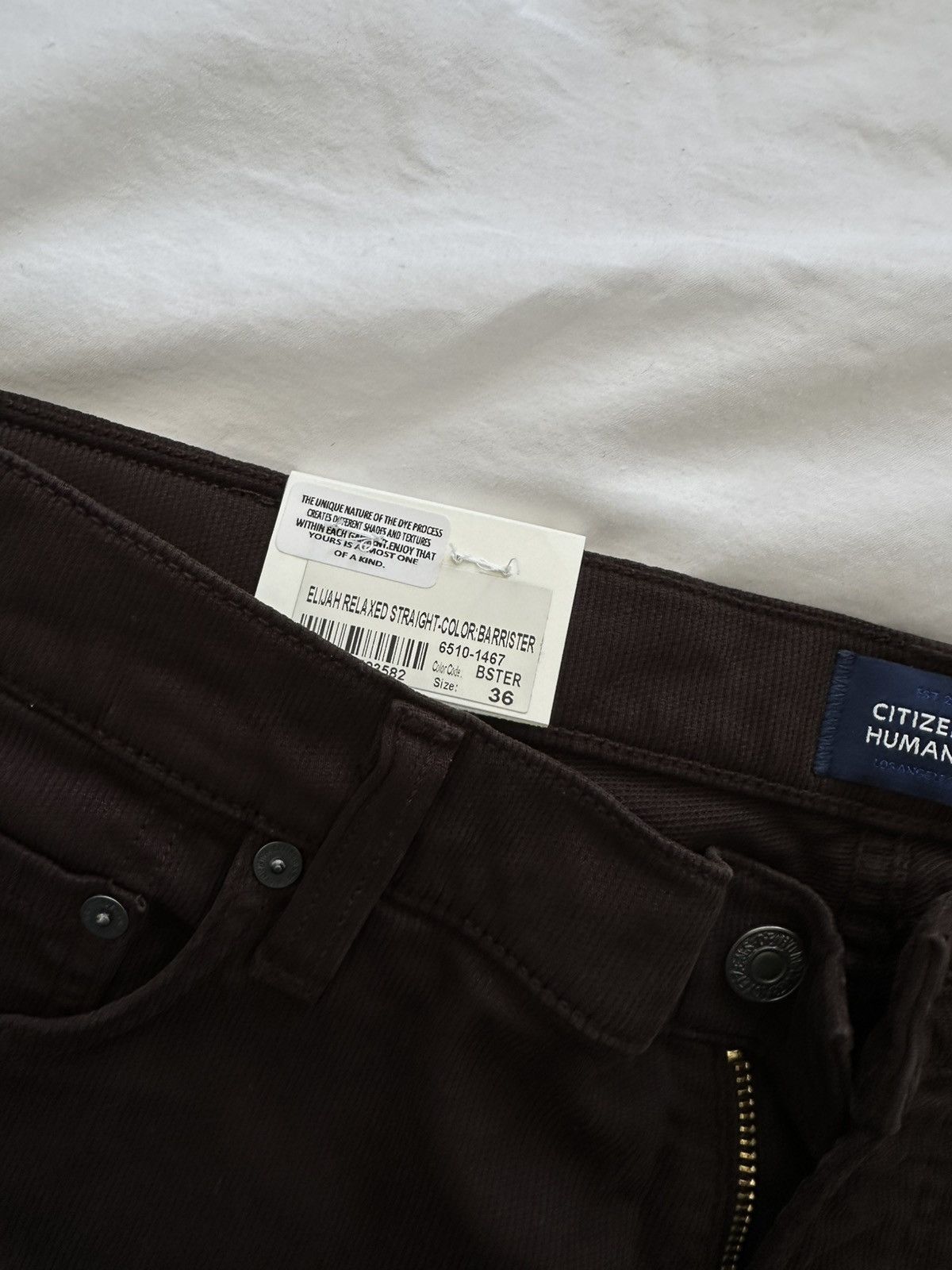 Citizens Of Humanity The Elijah Corduroy pants Size US 36 / EU 52 - 3 Thumbnail