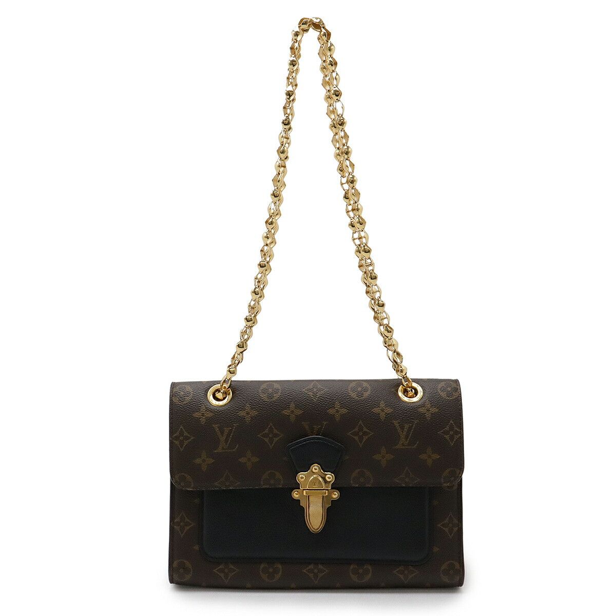 Louis Vuitton Louis Vuitton Victoire Monogram Shoulder Bag Canvas Shoulder Bag M41730 in Black, Women's