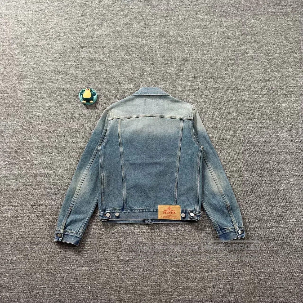 Prada Prada 2023 Blue Denim Jacket. Size US S / EU 44-46 / 1 - 2 Thumbnail