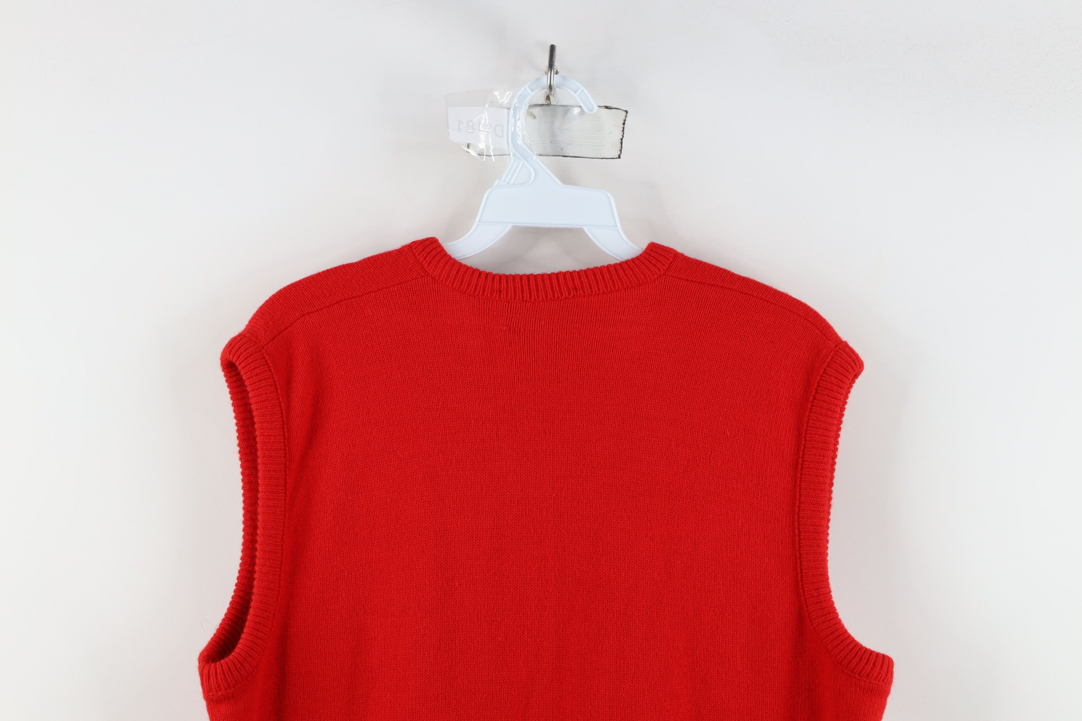 Vintage Vintage 70s Streetwear Wool Blend V-Neck Sweater Vest USA Size US M / EU 48-50 / 2 - 8 Thumbnail