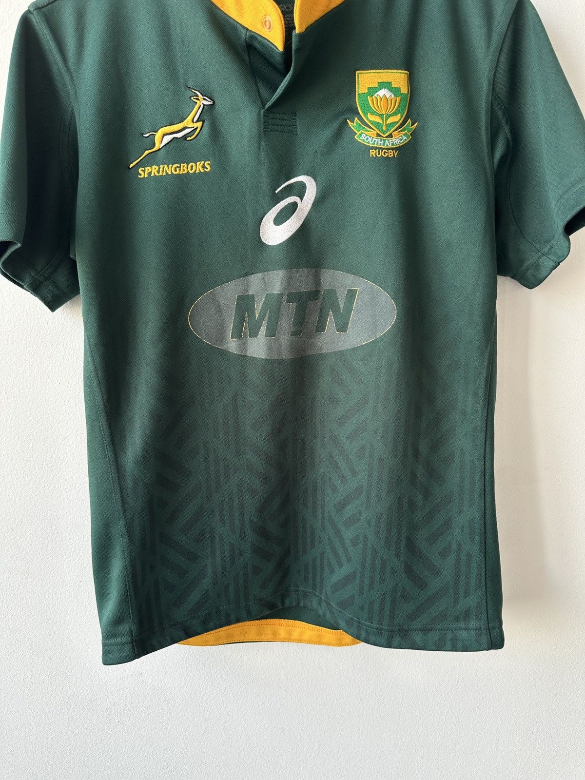 Asics × Rugby Ralph Lauren ASICS South Africa Rugby Jersey Size US M / EU 48-50 / 2 - 4 Thumbnail